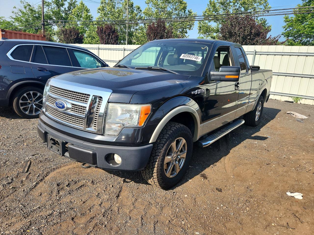 2010 Ford F150 Super Cab Black vin: 1FTFX1EVXAFC26786