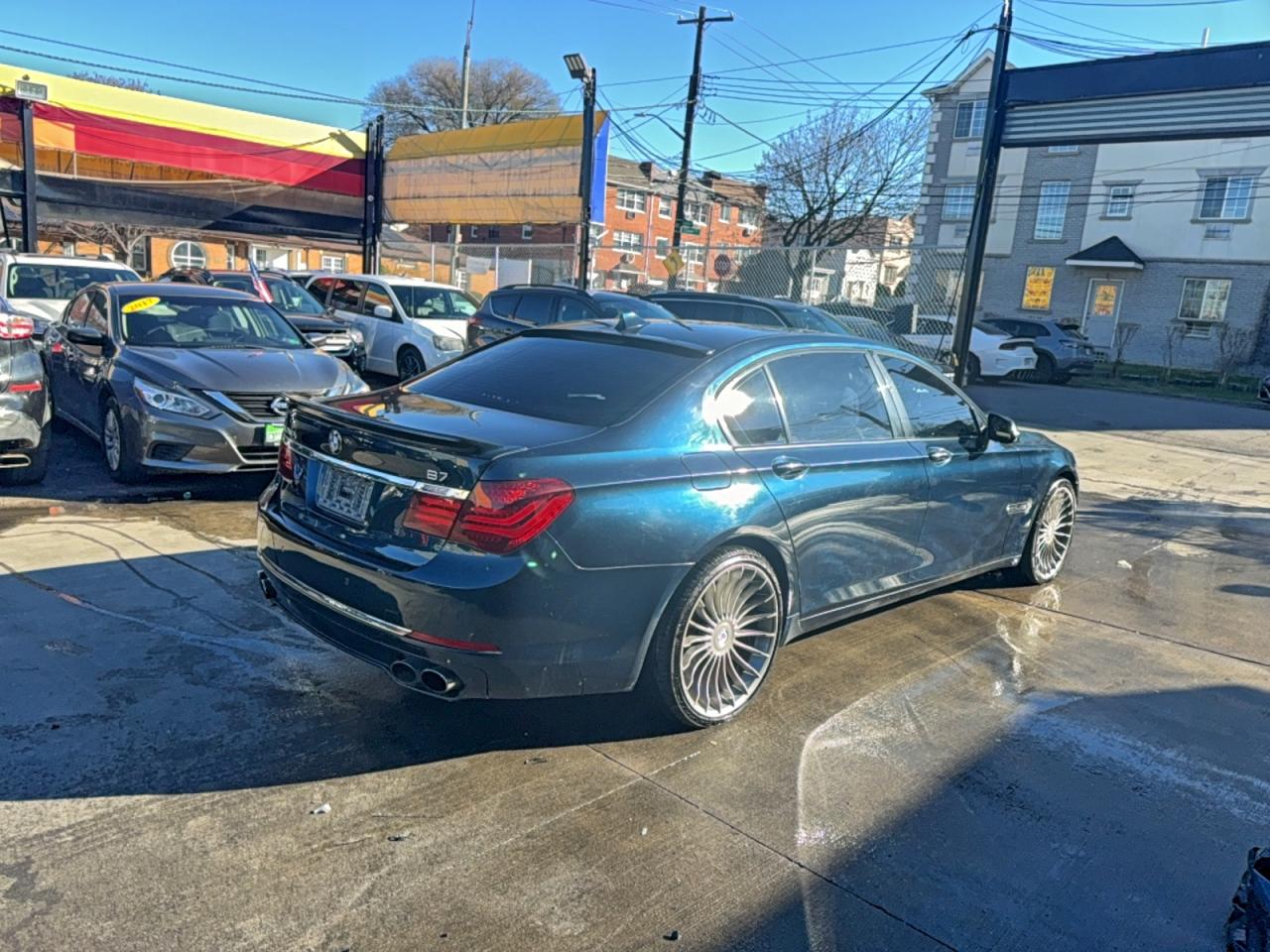 2014 Bmw Alpina B7 Green vin: WBAYF8C54EDS17443