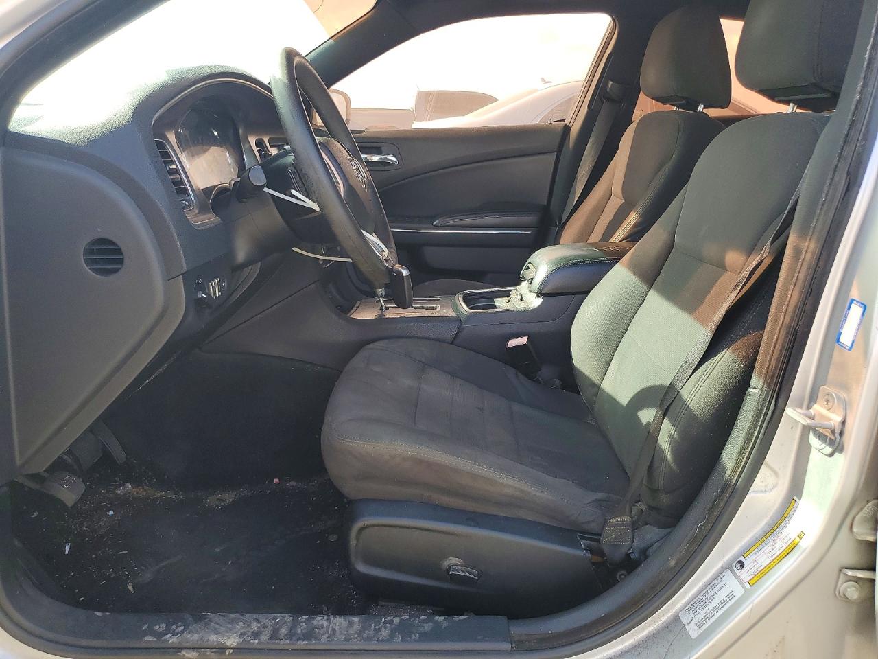2012 Dodge Charger Se Silver vin: 2C3CDXBG9CH119299