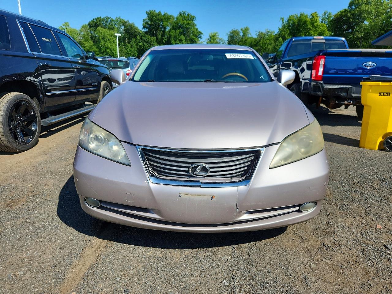 2007 Lexus Es 350 Silver vin: JTHBJ46G772019773