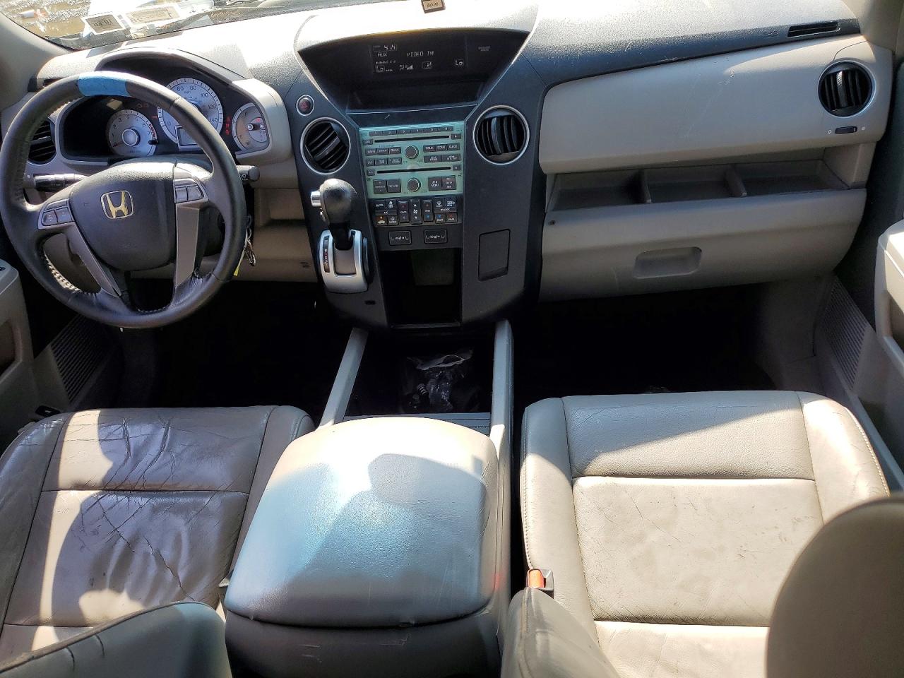 2009 Honda Pilot Exl White vin: 5FNYF48619B012609