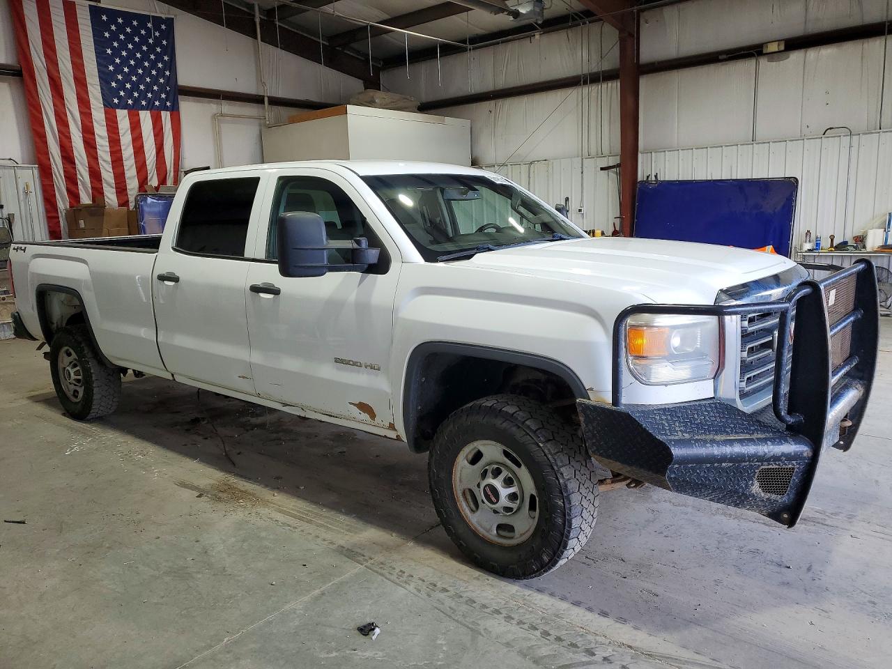 2015 Gmc Sierra K2500 Heavy Duty White vin: 1GT12XEG5FF175640