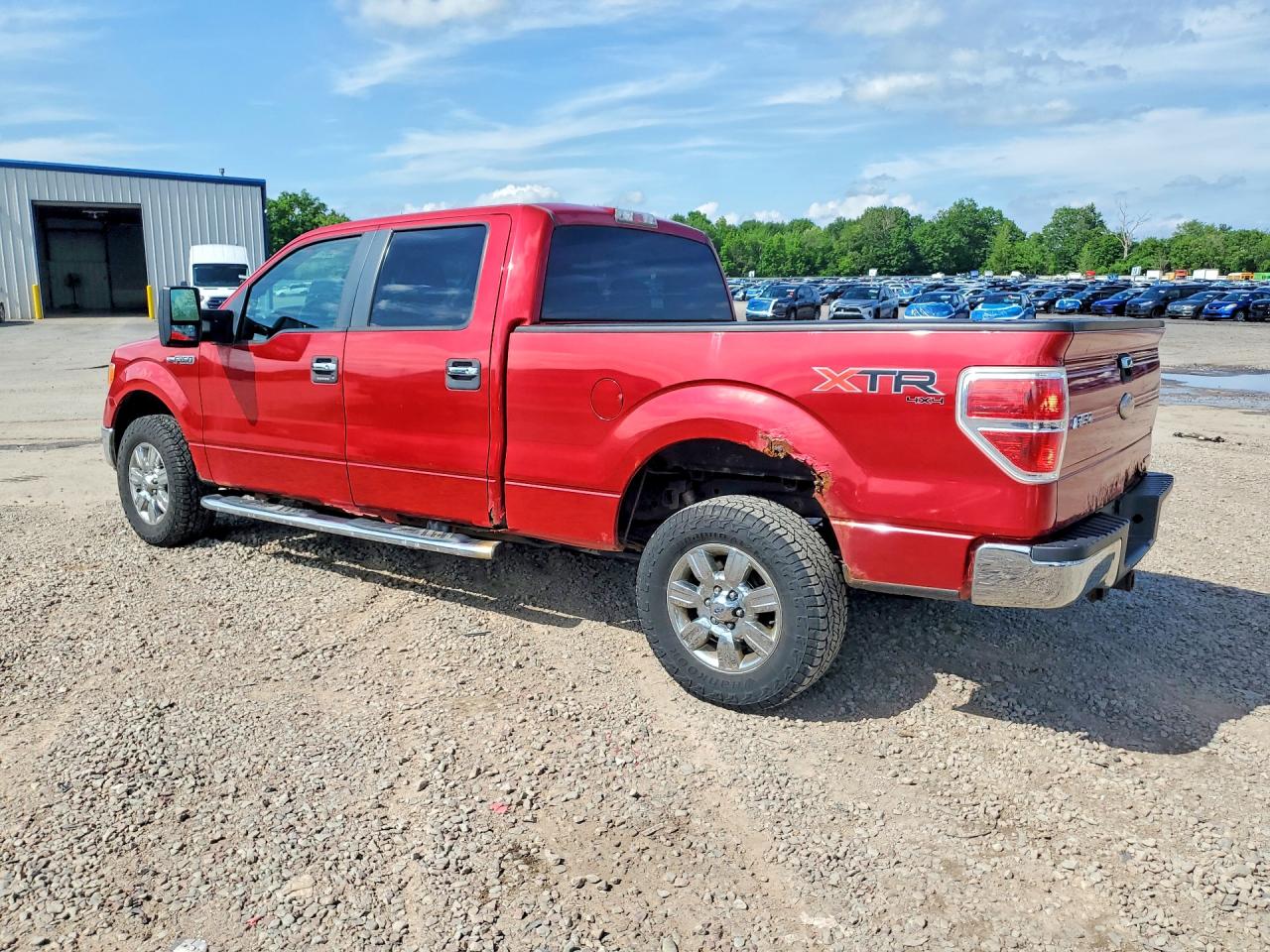 2012 Ford F150 Supercrew Red vin: 1FTFW1EF0CFB66452