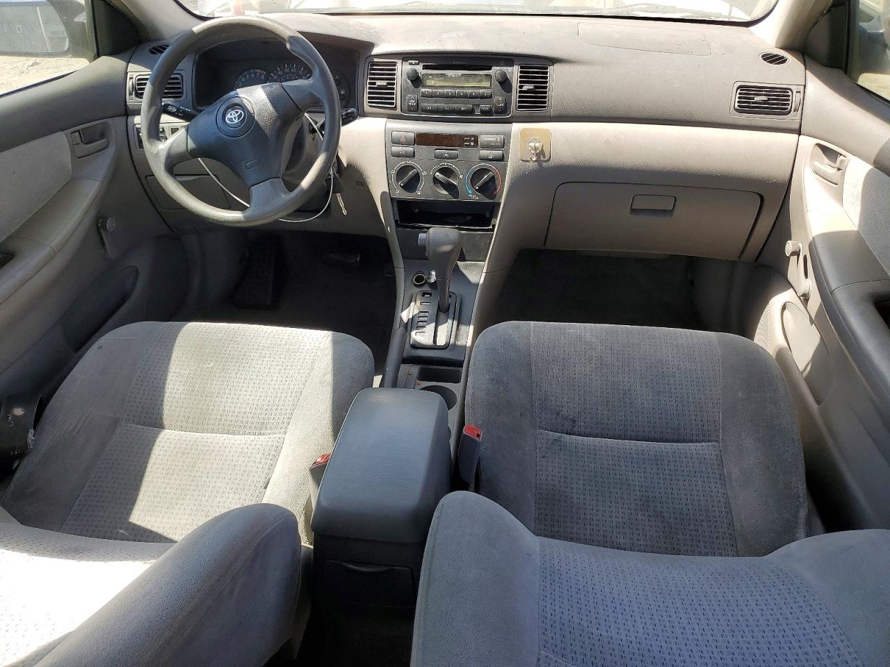 2006 Toyota Corolla Ce Black vin: JTDBR32E860065597