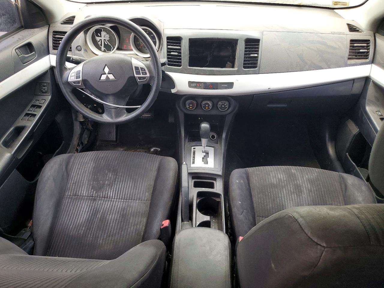 2015 Mitsubishi Lancer Es White vin: JA32U2FU3FU009732