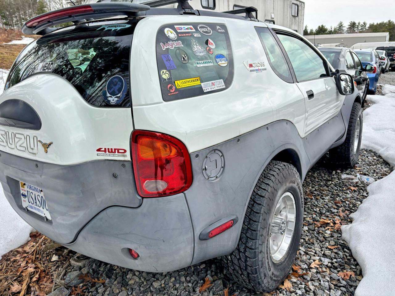 1999 Isuzu Vehicross White vin: JACCN57XXX7991738