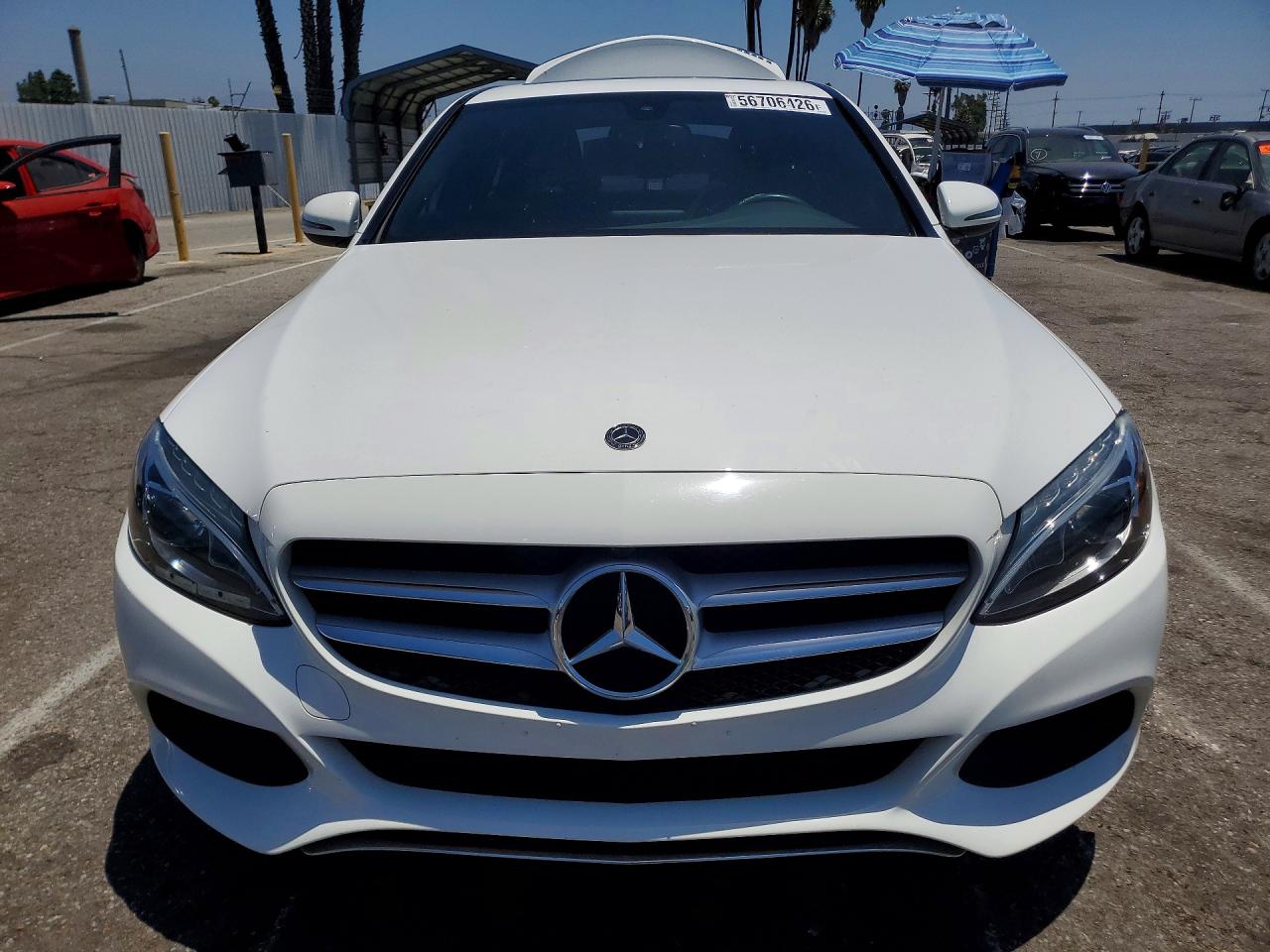2018 Mercedes-benz C 350e White vin: 55SWF4HB3JU266961