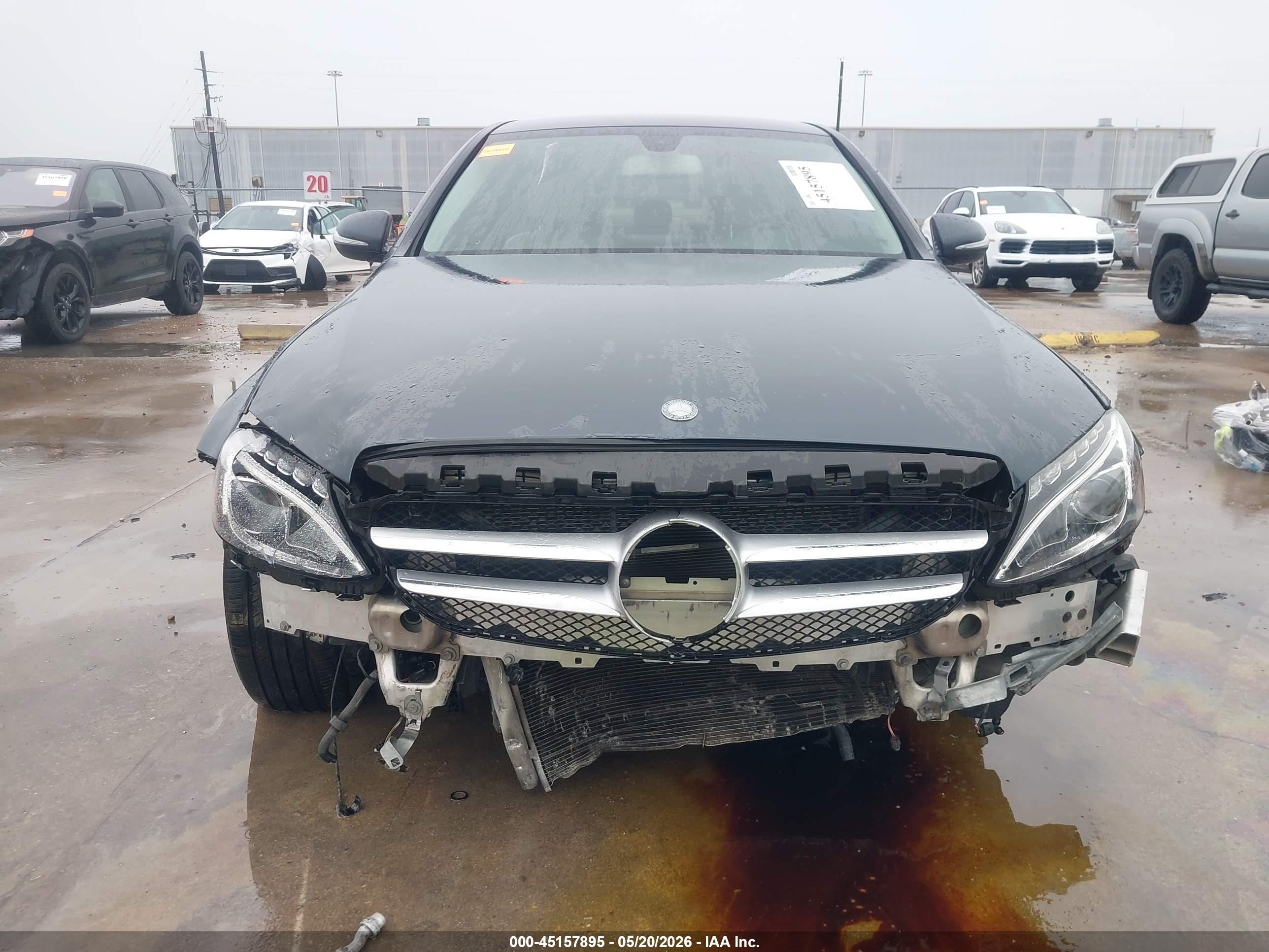 2015 Mercedes-benz C 300   Gray vin: 55SWF4JB0FU045139