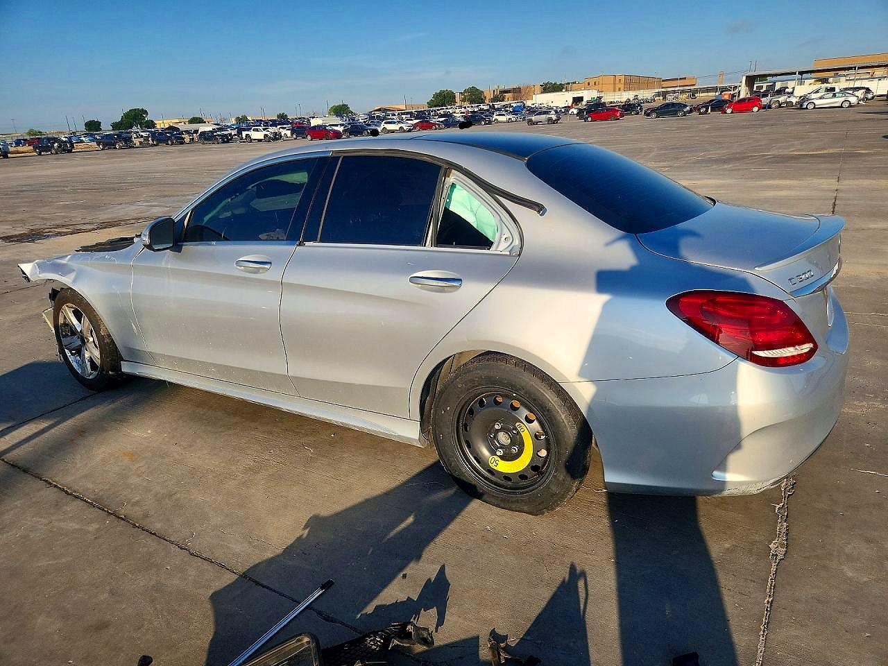 2015 Mercedes-benz C 300 Серебряный vin: 55SWF4JB0FU052320