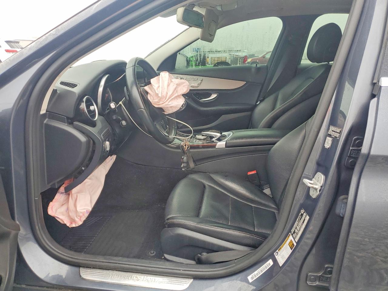 2015 Mercedes-benz C 300 Gray vin: 55SWF4JB0FU058876