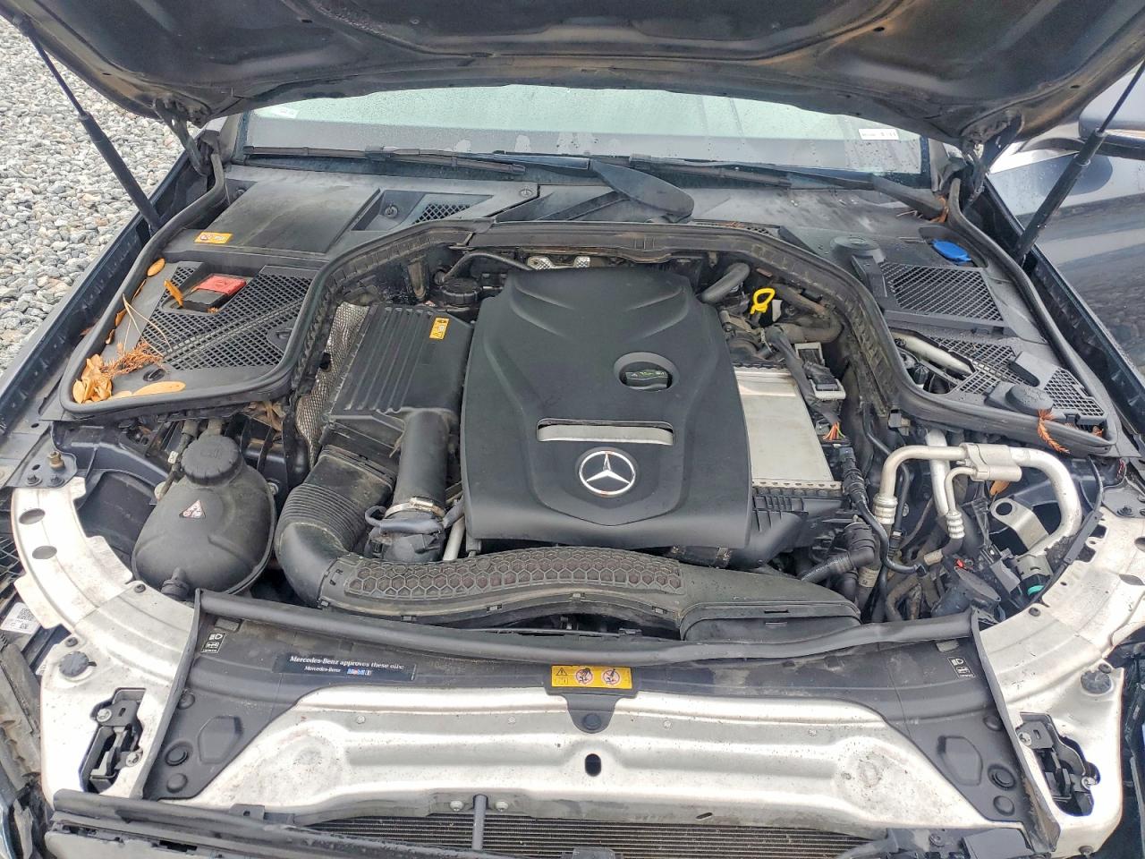 2015 Mercedes-benz C 300 Gray vin: 55SWF4JB0FU058876