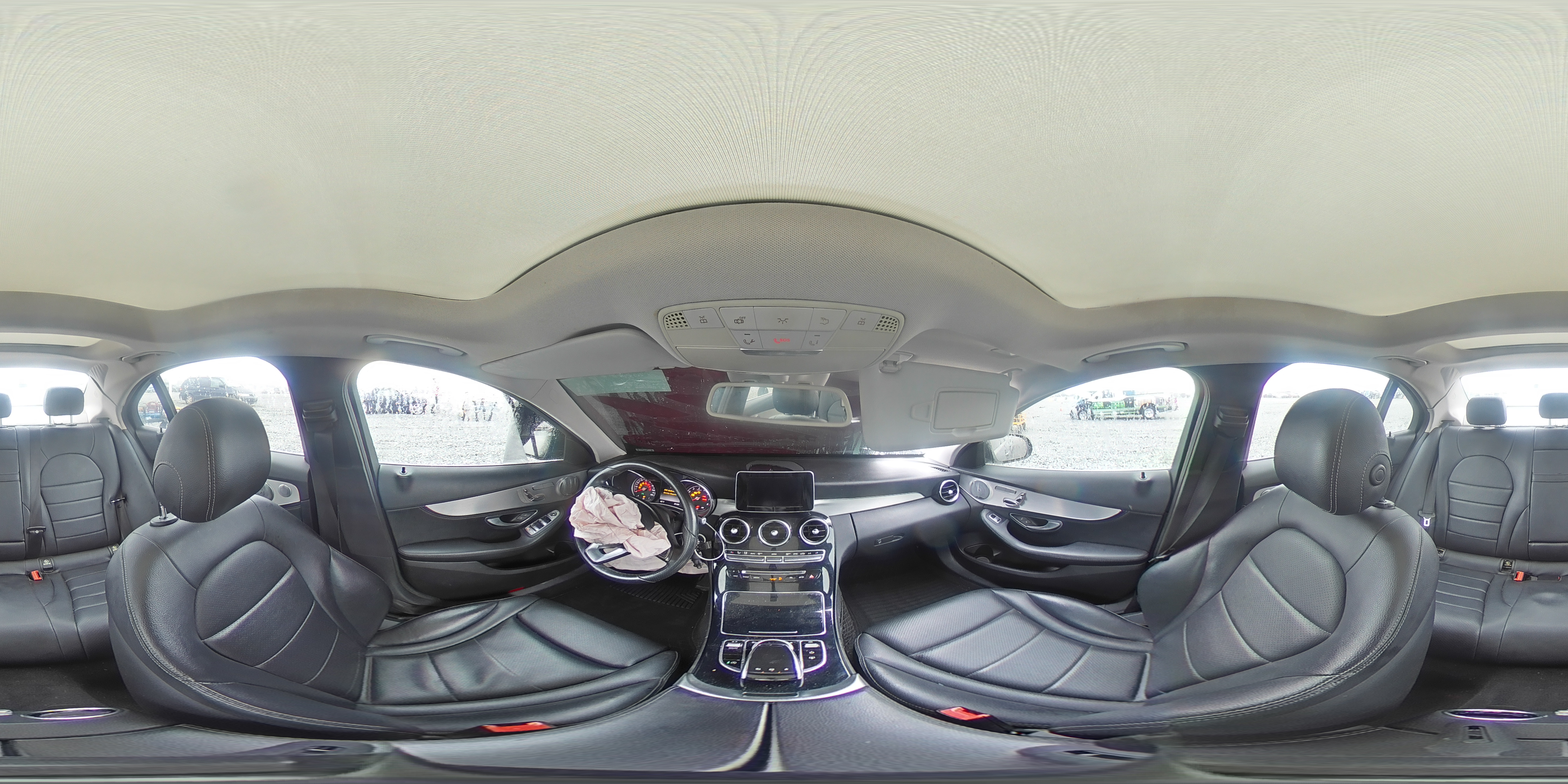2015 Mercedes-benz C 300 Gray vin: 55SWF4JB0FU058876