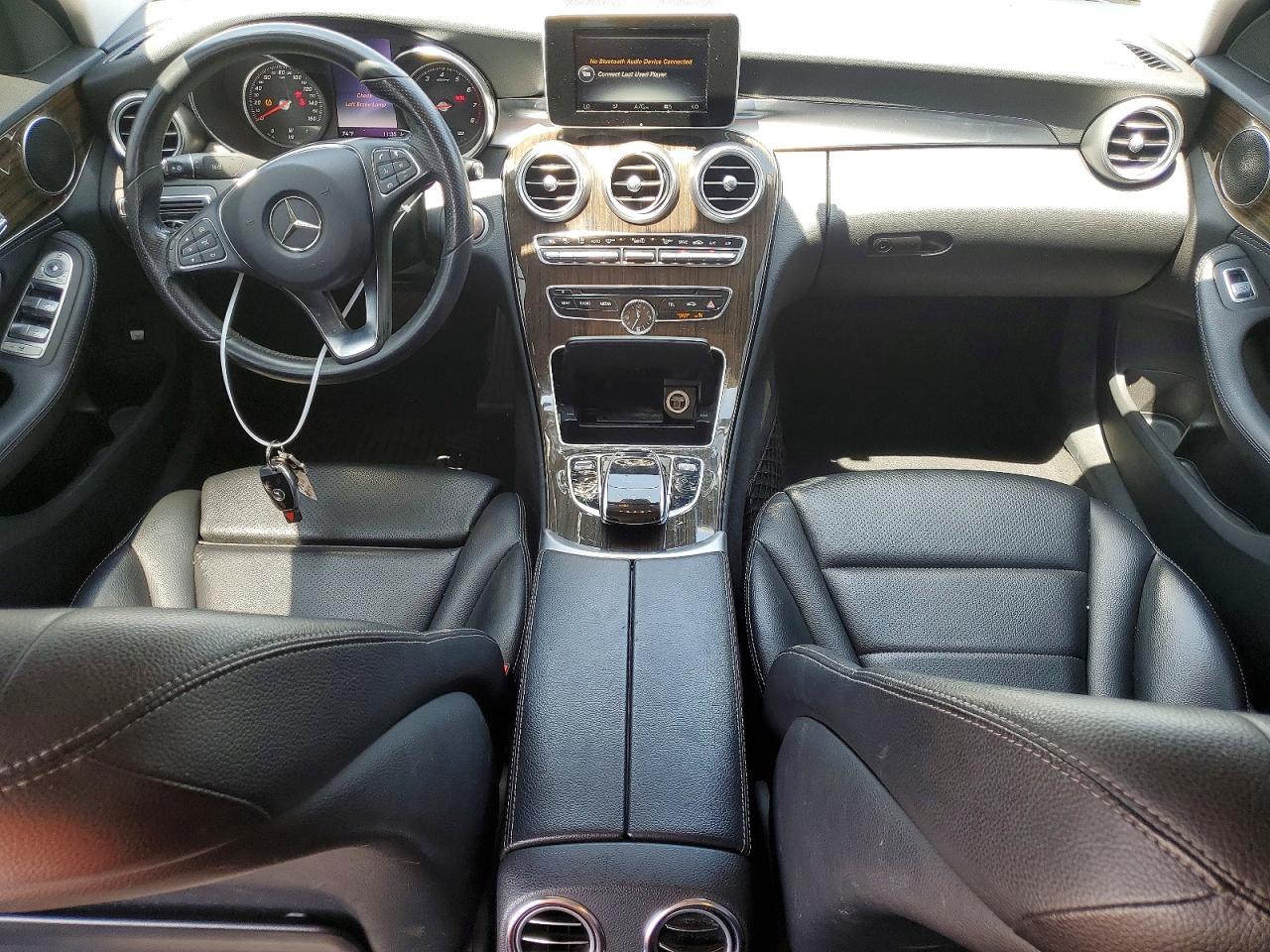 2015 Mercedes-benz C 300 Black vin: 55SWF4JB0FU071174