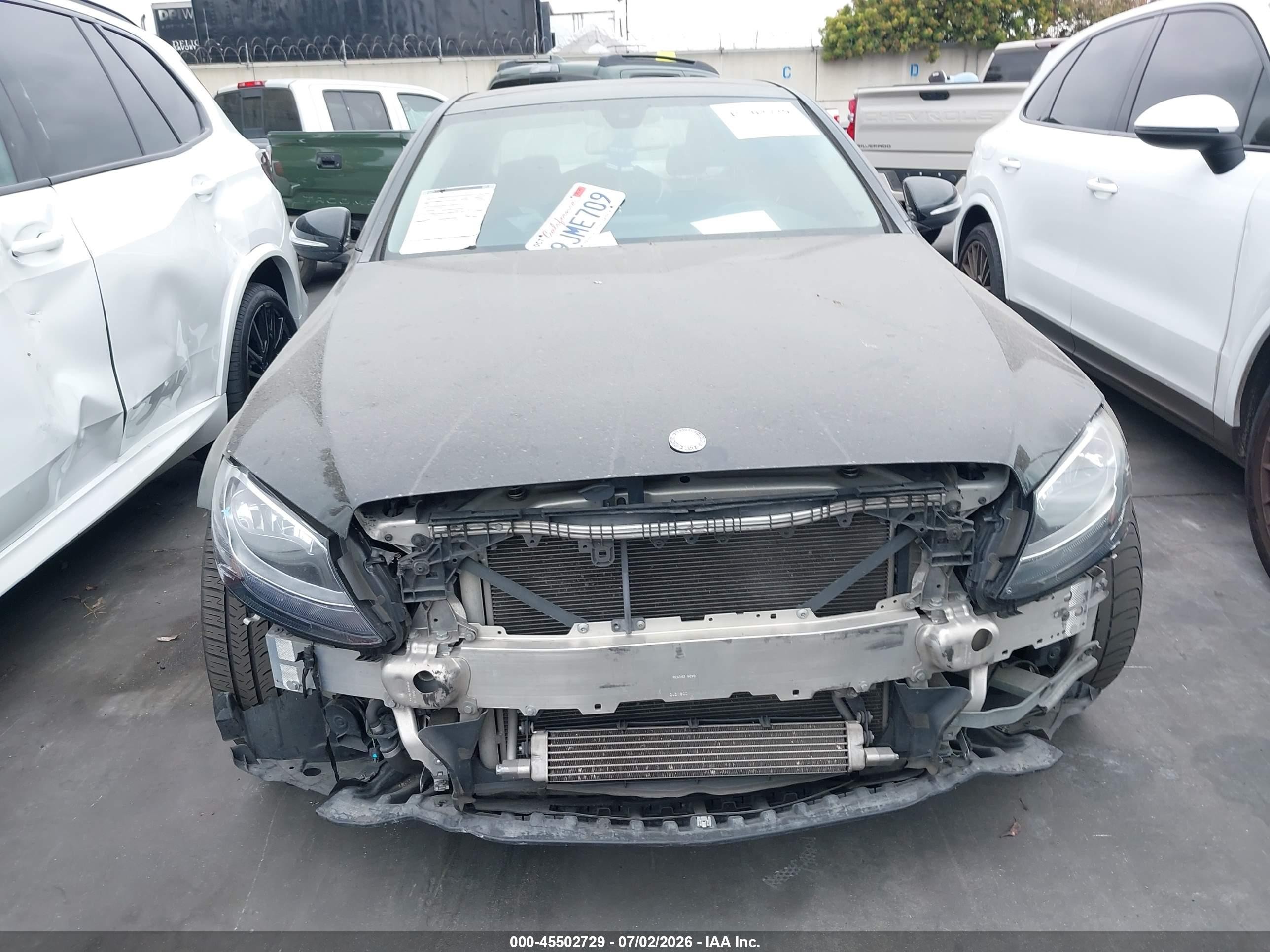 2015 Mercedes-benz C 300   Black vin: 55SWF4JB0FU072518