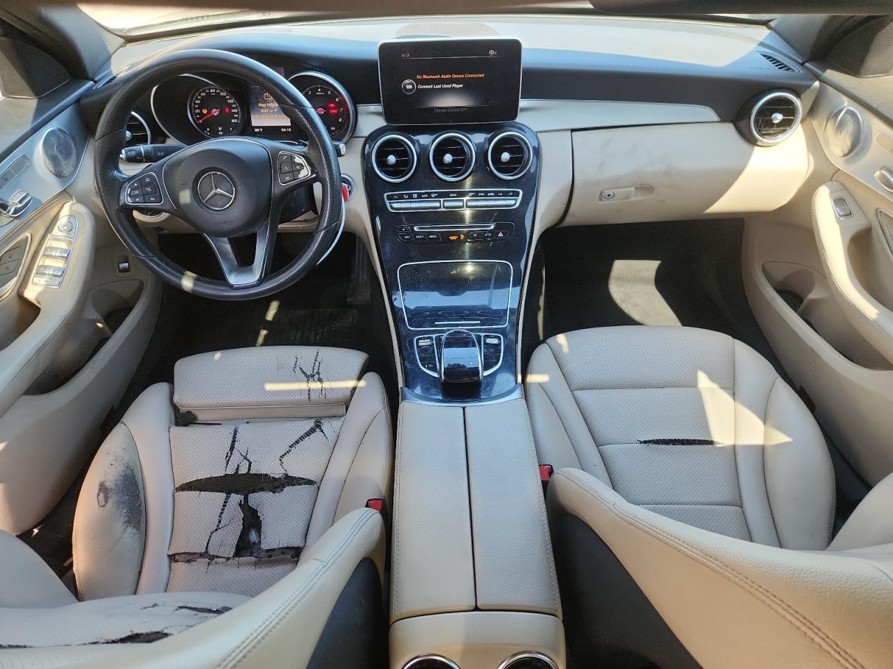 2015 Mercedes-benz C 300 Коричневый vin: 55SWF4JB0FU091263 Damage: Right Front Seat Cushion, Torn, 9 To 10 Inches