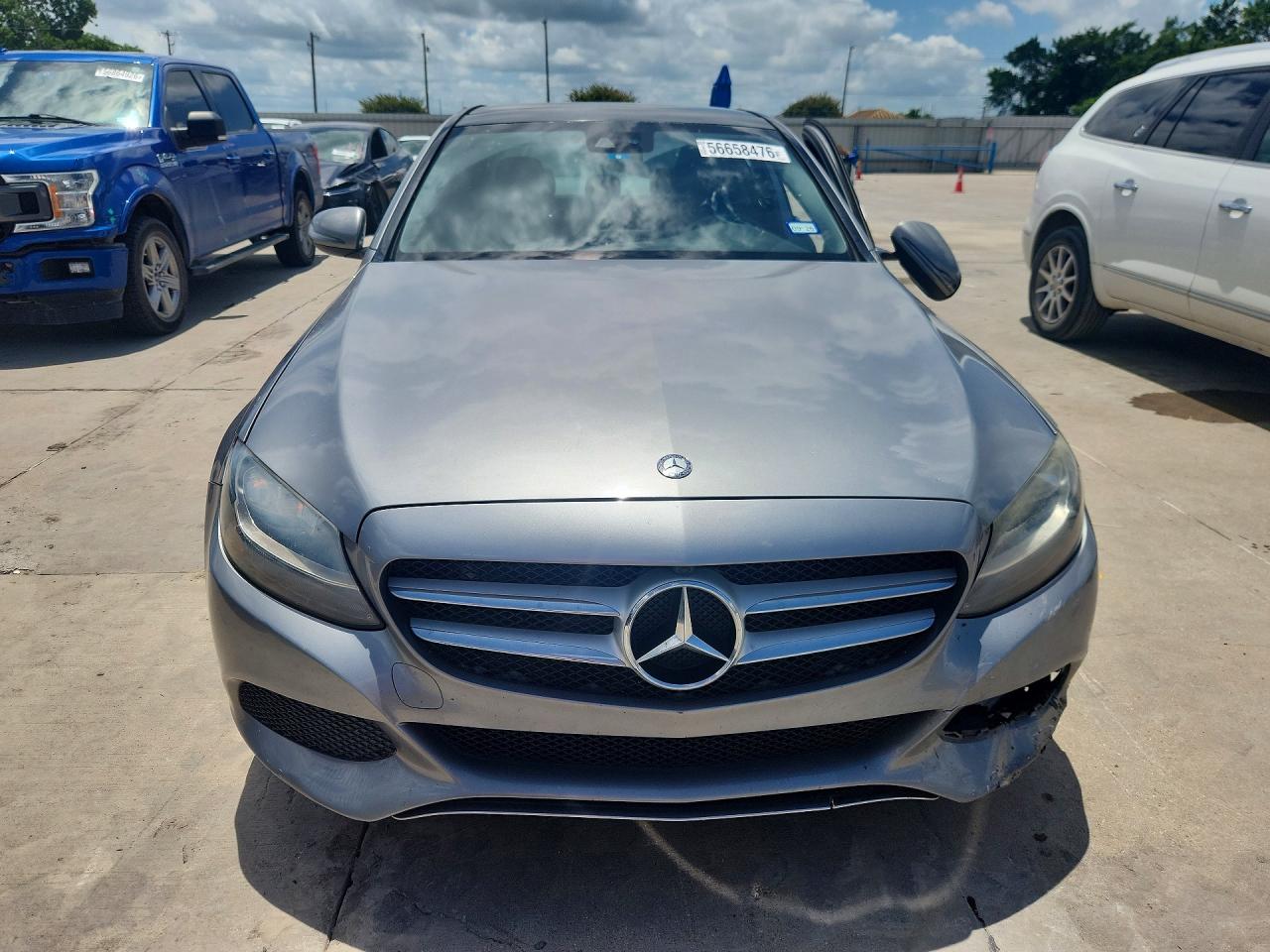 2016 Mercedes-benz C 300 Silver vin: 55SWF4JB0GU126160