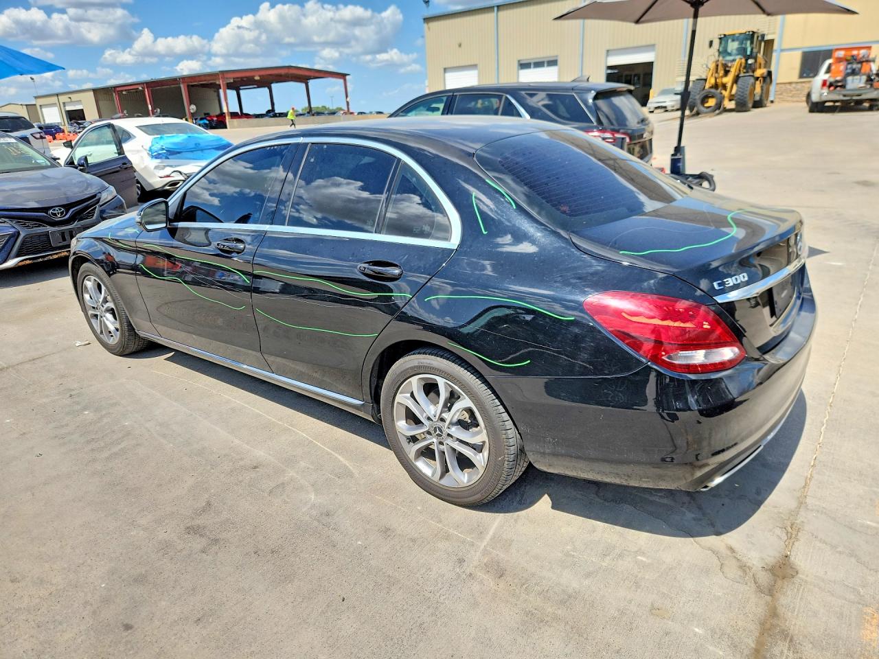 2017 Mercedes-benz C 300 Black vin: 55SWF4JB0HU232464