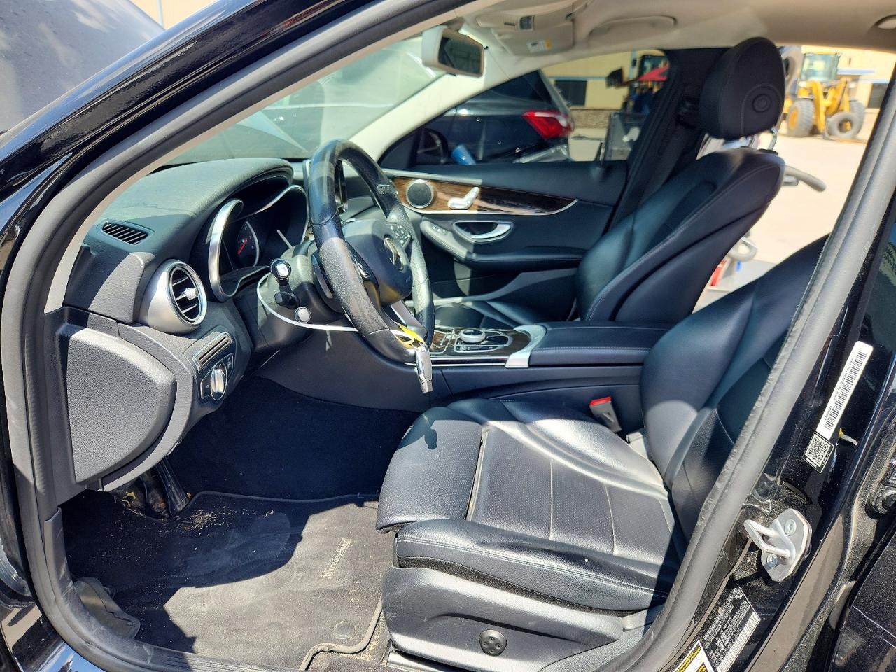 2017 Mercedes-benz C 300 Black vin: 55SWF4JB0HU232464