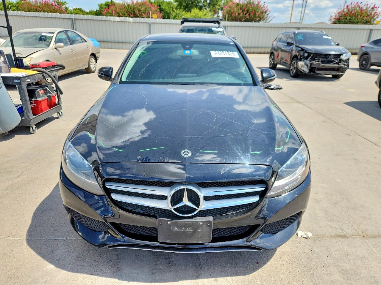 2017 Mercedes-benz C 300 Black vin: 55SWF4JB0HU232464