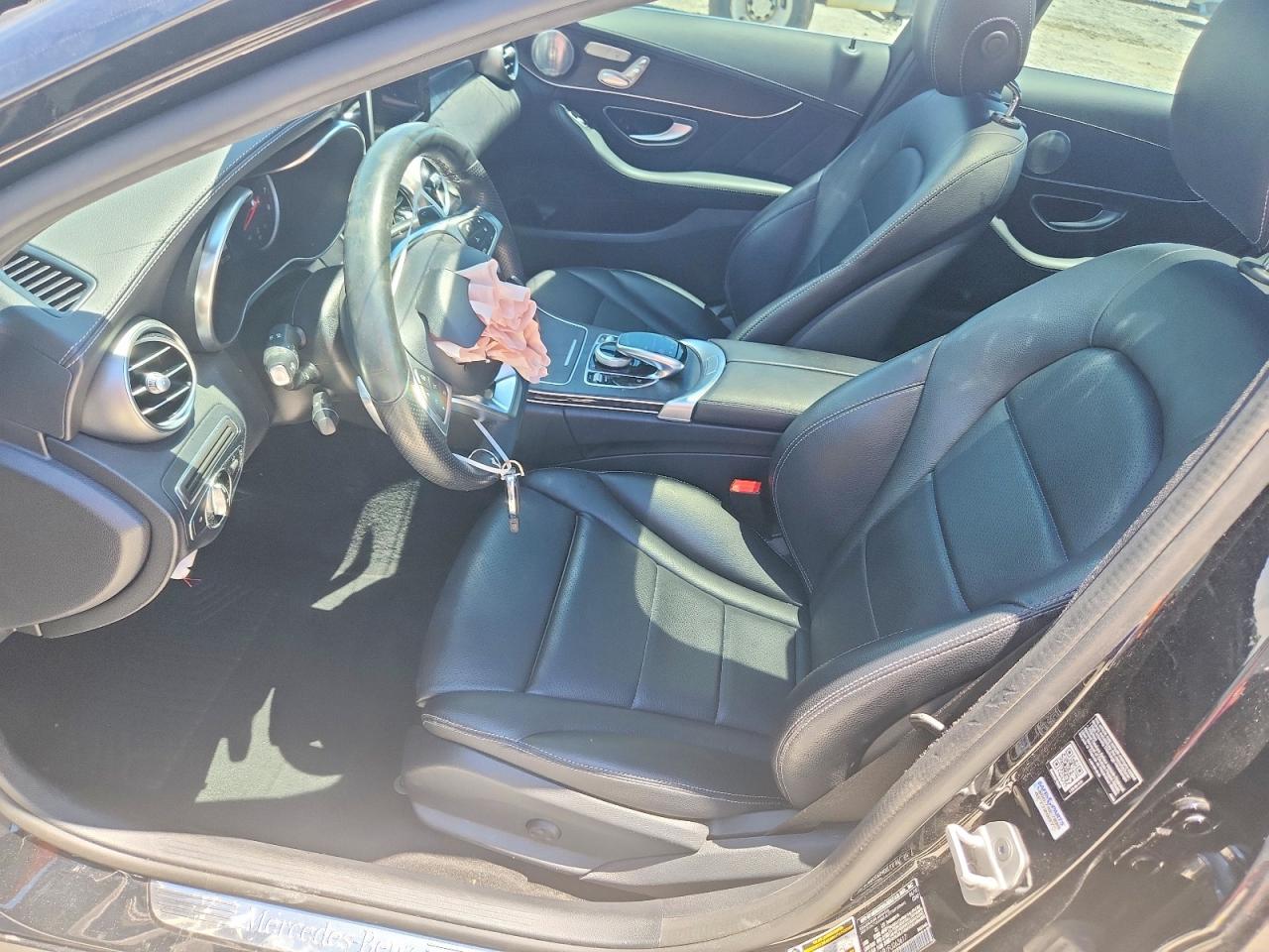 2015 Mercedes-benz C 300 Black vin: 55SWF4JB1FU063617