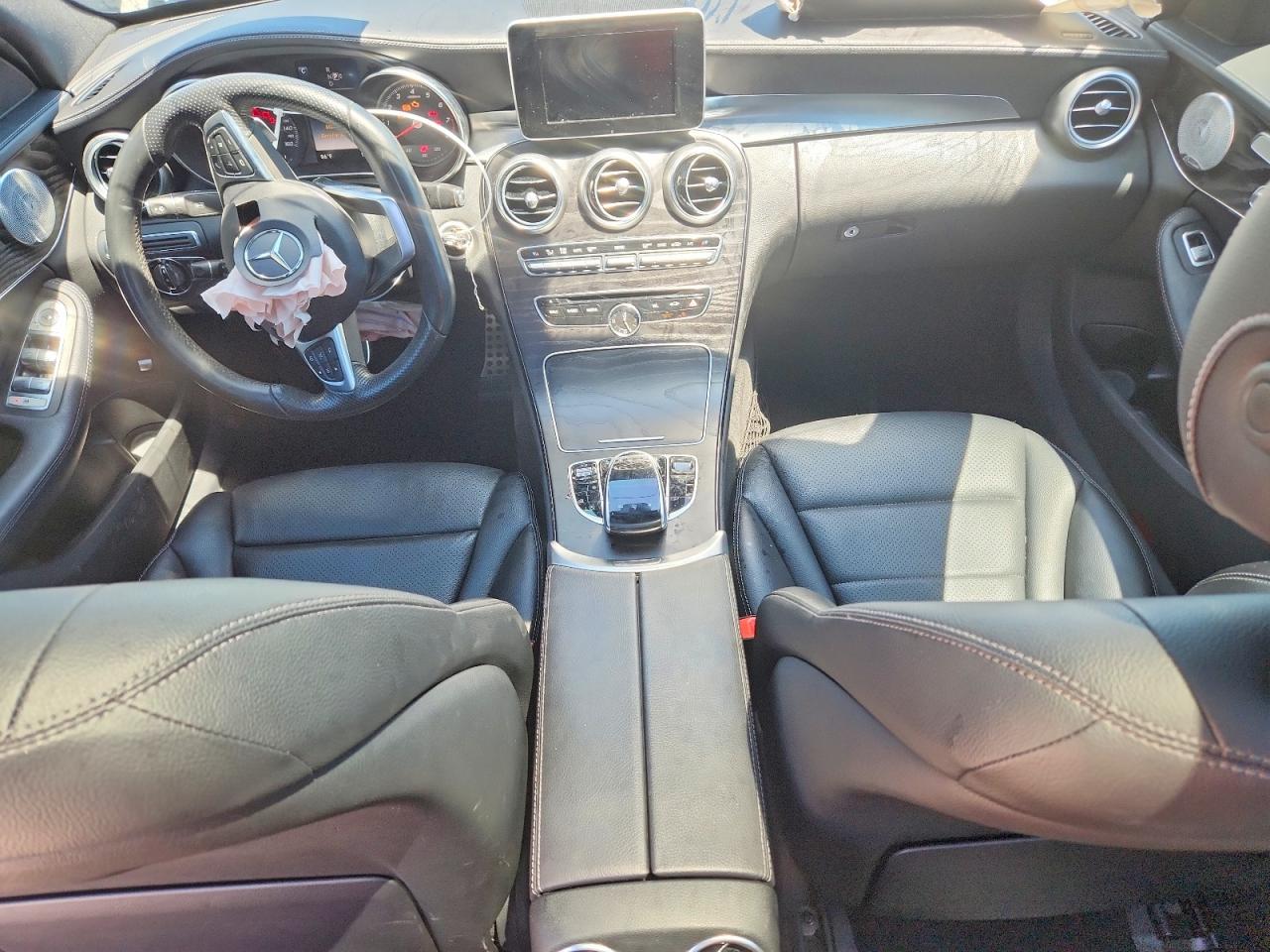 2015 Mercedes-benz C 300 Black vin: 55SWF4JB1FU063617
