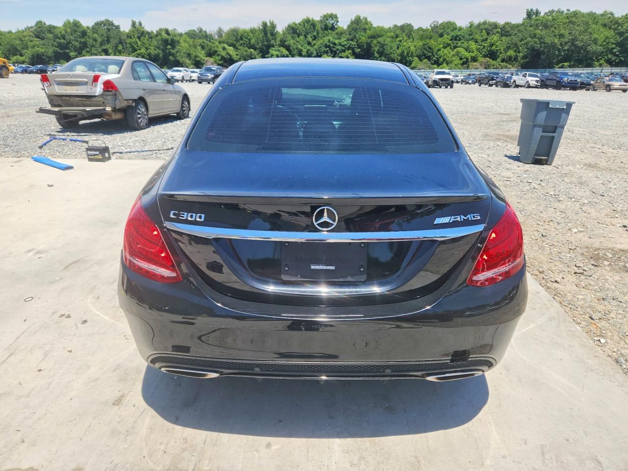 2015 Mercedes-benz C 300 Black vin: 55SWF4JB1FU063617
