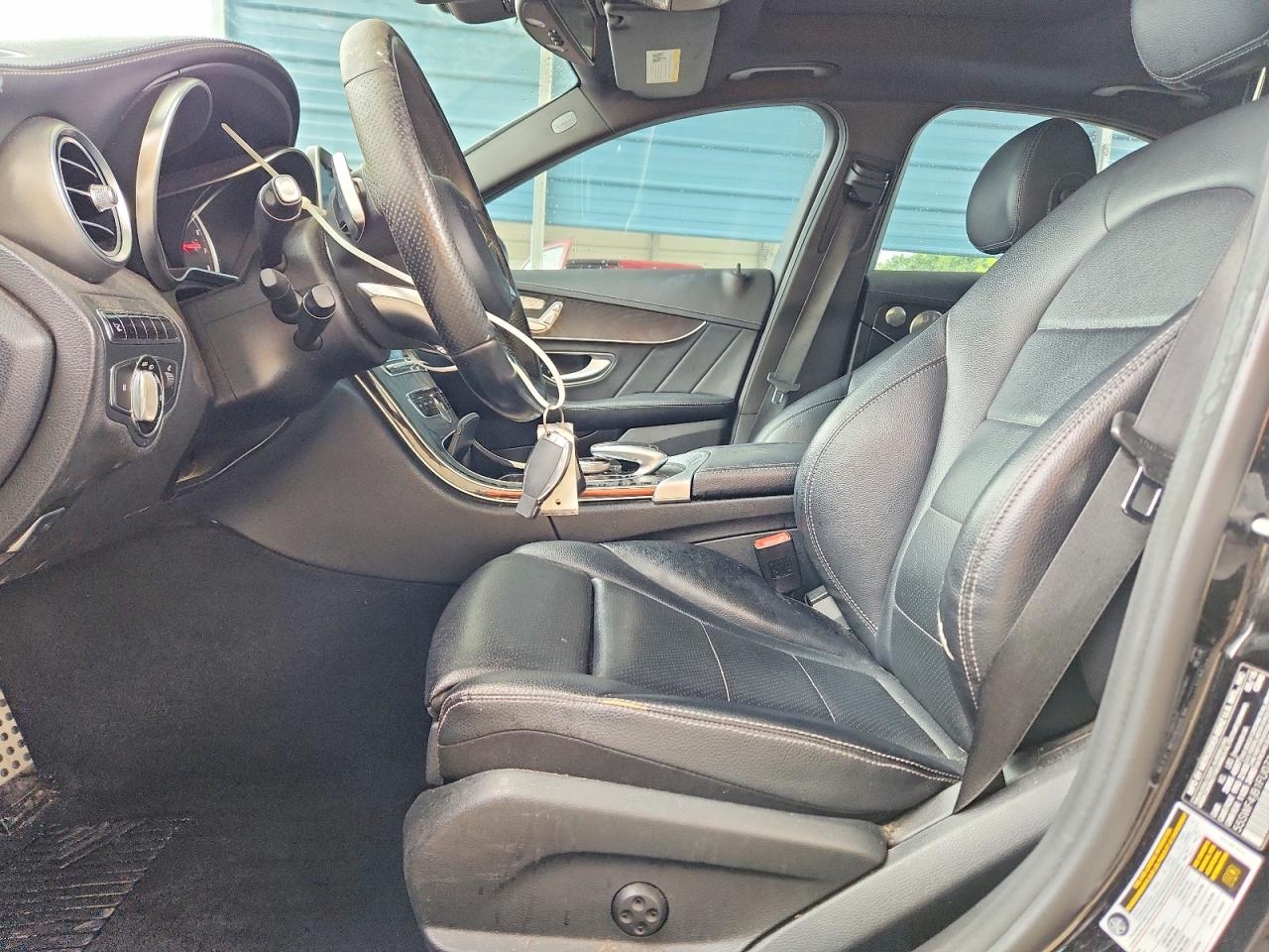 2015 Mercedes-benz C 300 Черный vin: 55SWF4JB1FU071684