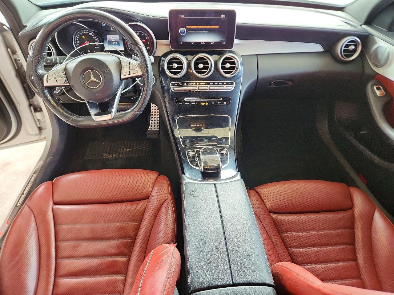 2015 Mercedes-benz C 300 Silver vin: 55SWF4JB1FU075976