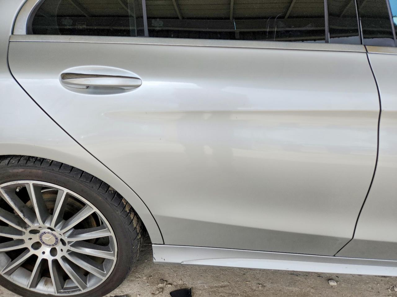 2015 Mercedes-benz C 300 Silver vin: 55SWF4JB1FU075976