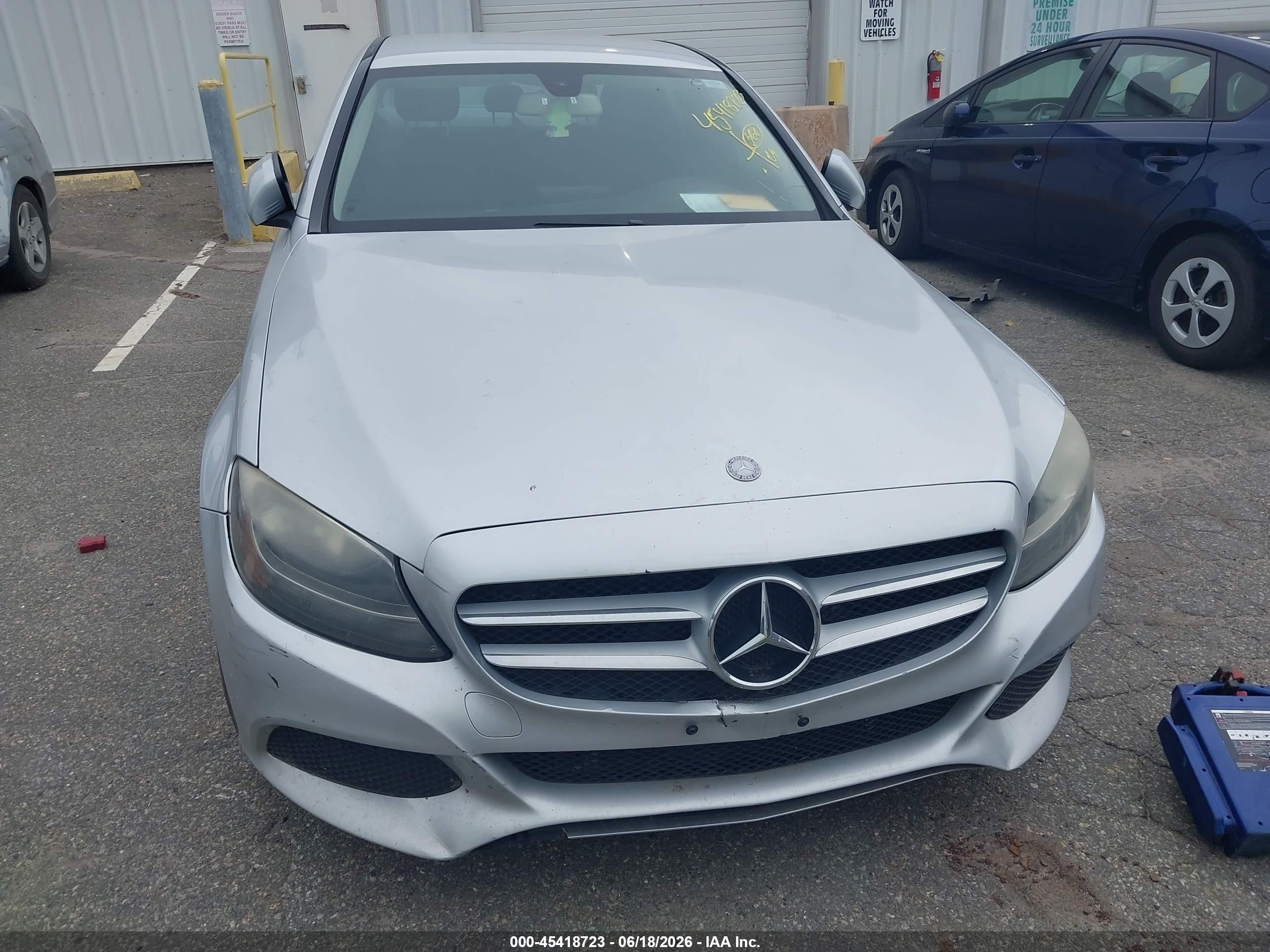 2015 Mercedes-benz C 300   Серебряный vin: 55SWF4JB1FU078568