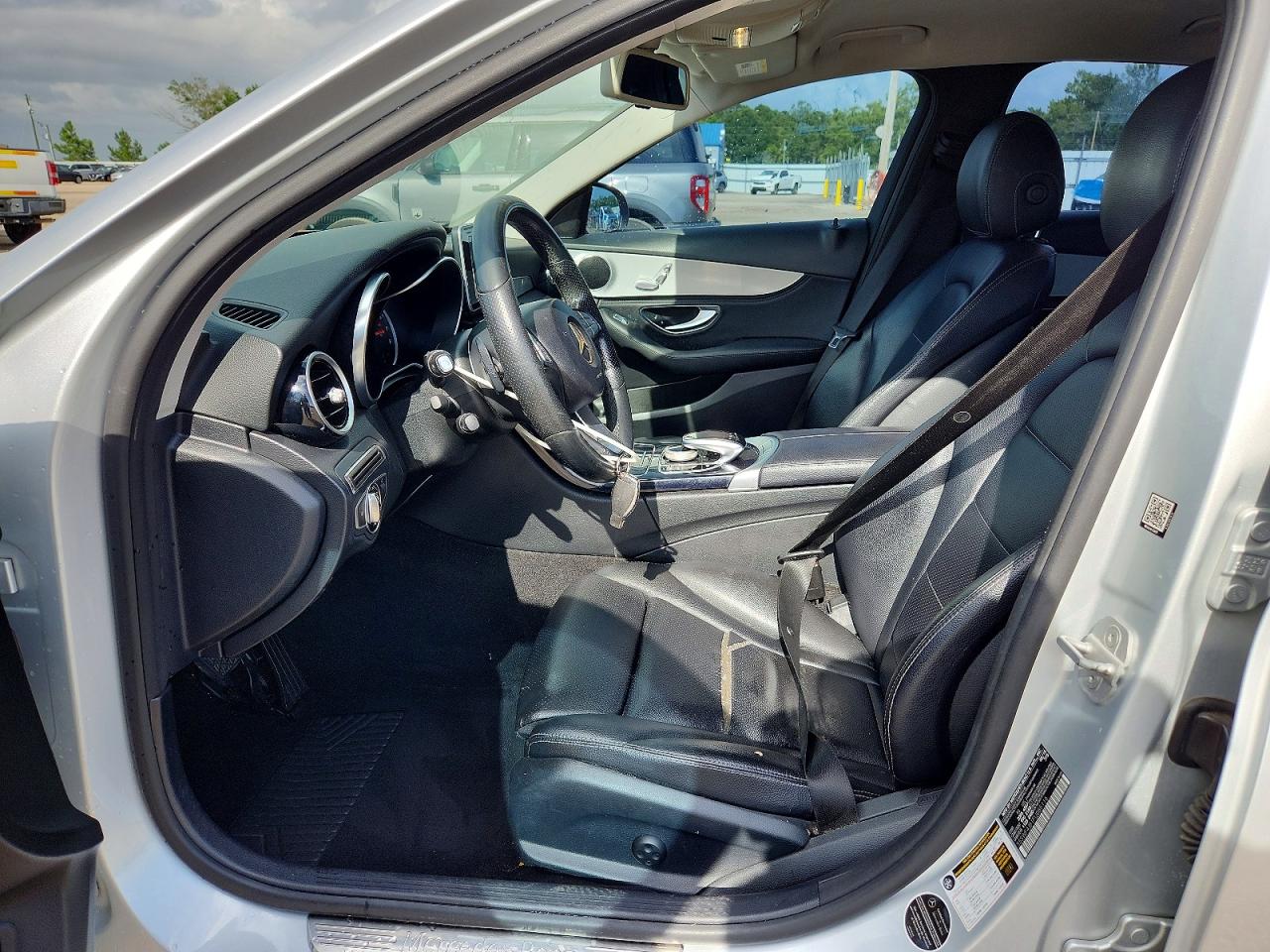 2015 Mercedes-benz C 300 Silver vin: 55SWF4JB1FU085116