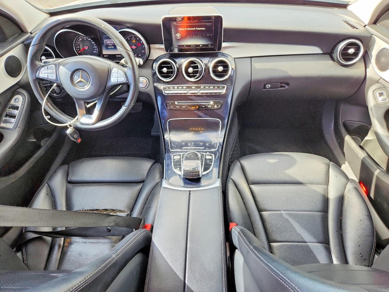 2015 Mercedes-benz C 300 Silver vin: 55SWF4JB1FU085116