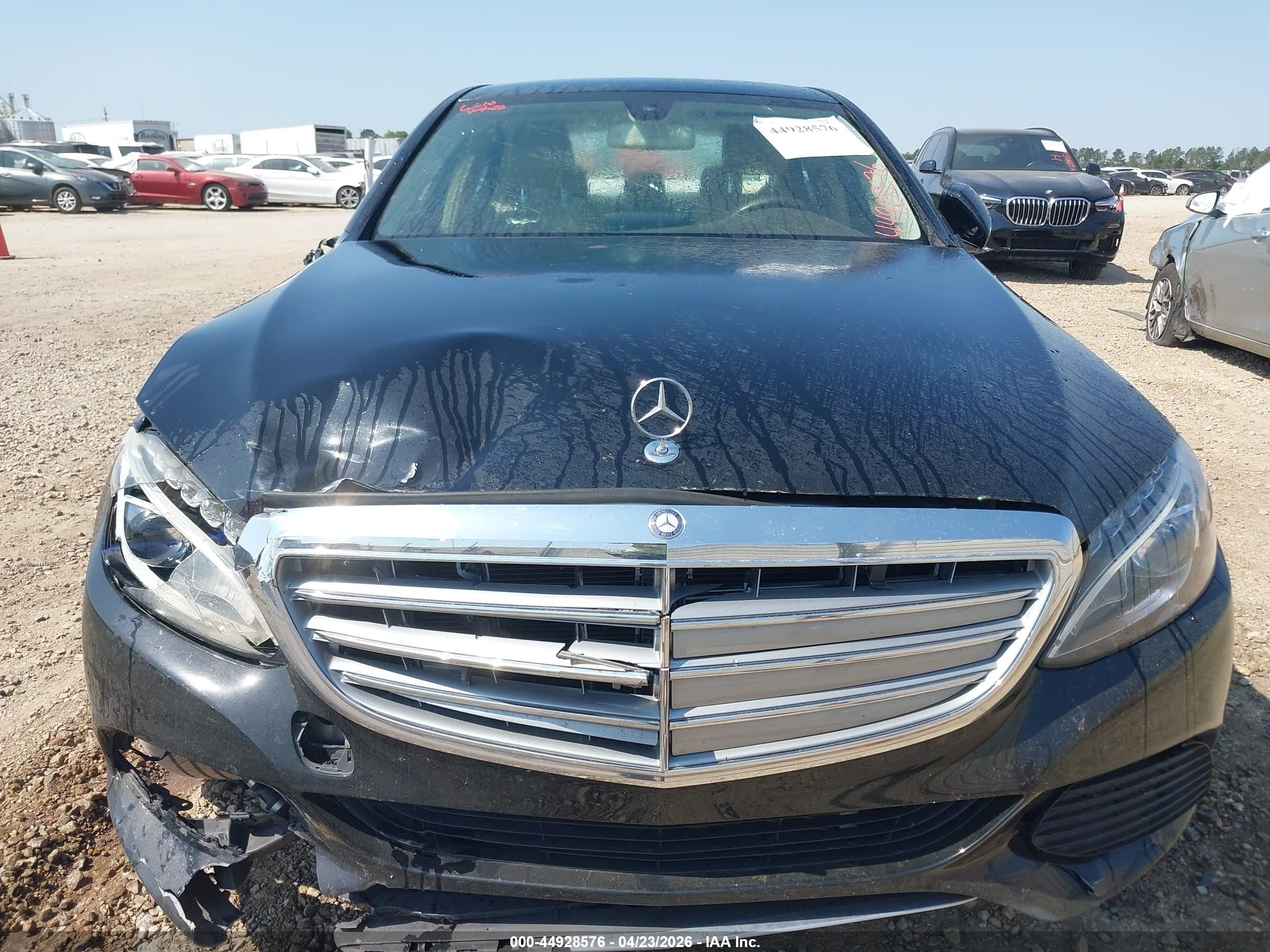 2015 Mercedes-benz C 300 Luxury Black vin: 55SWF4JB1FU087691