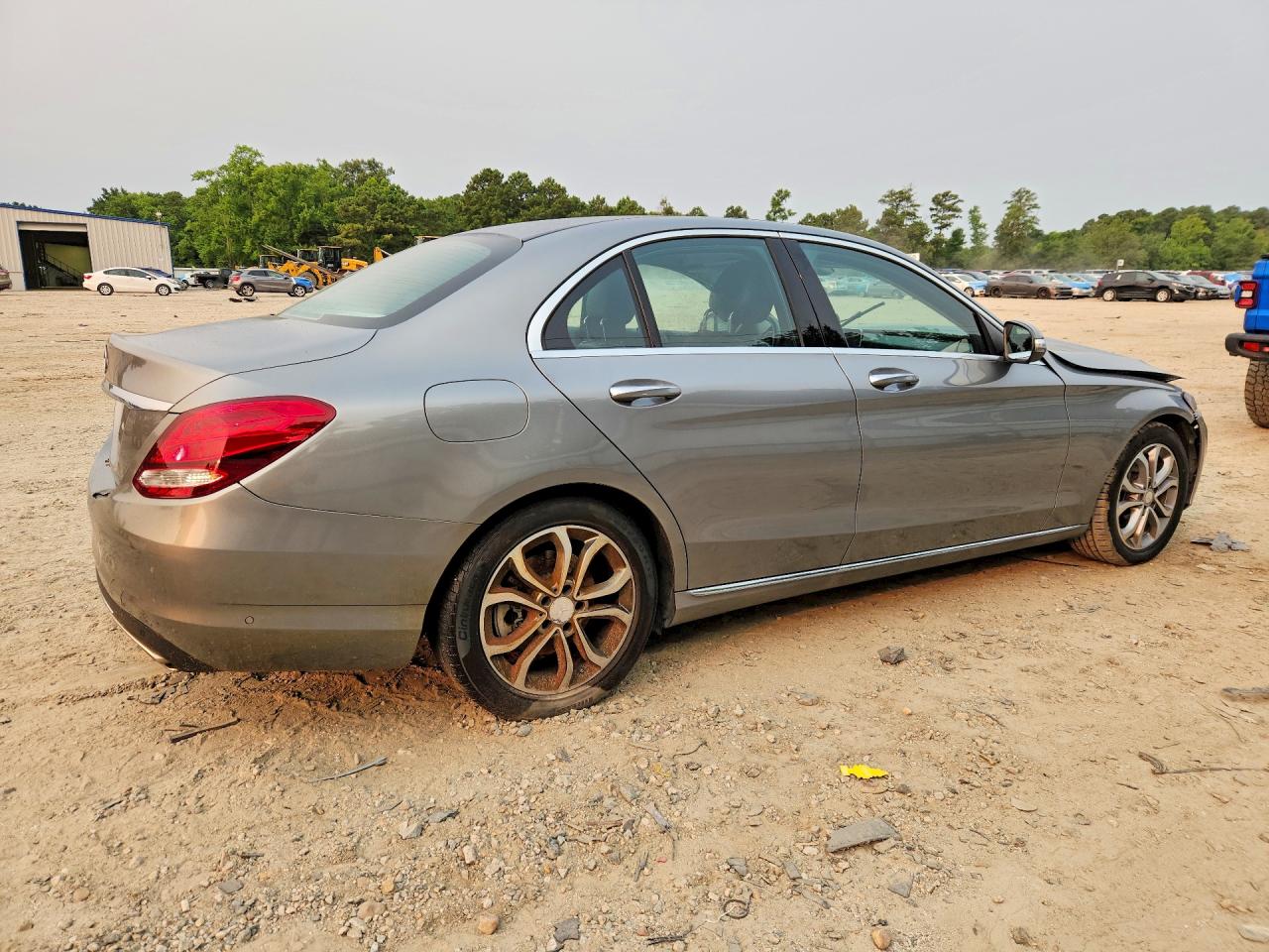 2015 Mercedes-benz C 300 Серый vin: 55SWF4JB1FU092499