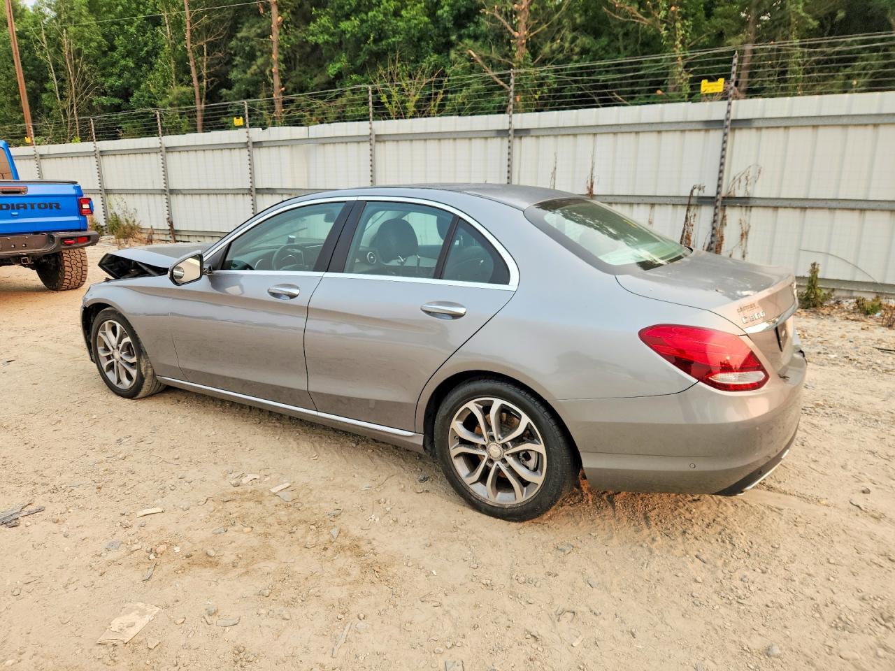 2015 Mercedes-benz C 300 Серый vin: 55SWF4JB1FU092499