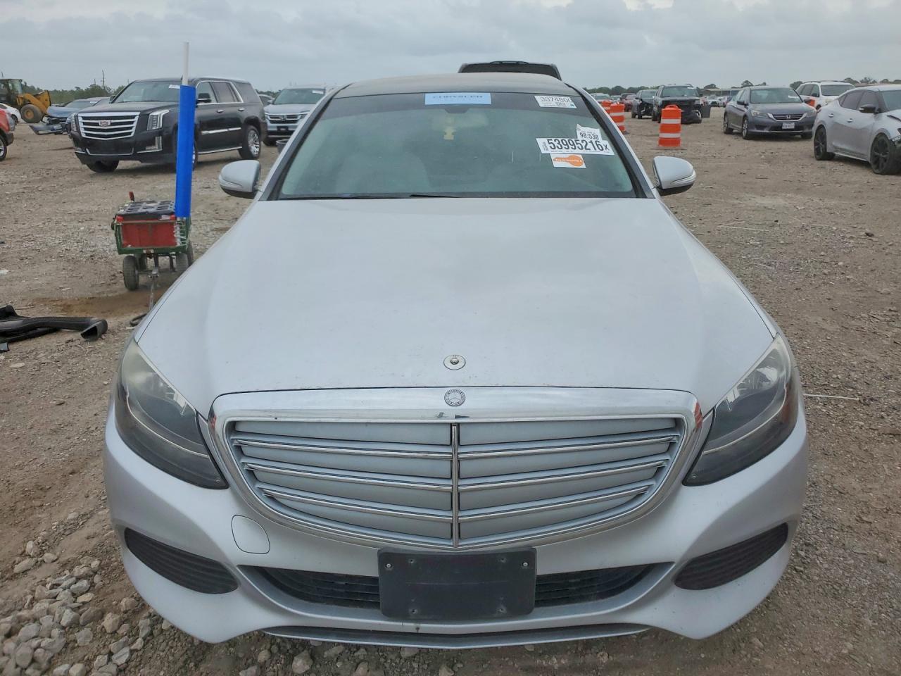 2015 Mercedes-benz C 300 Серебряный vin: 55SWF4JB2FU043019