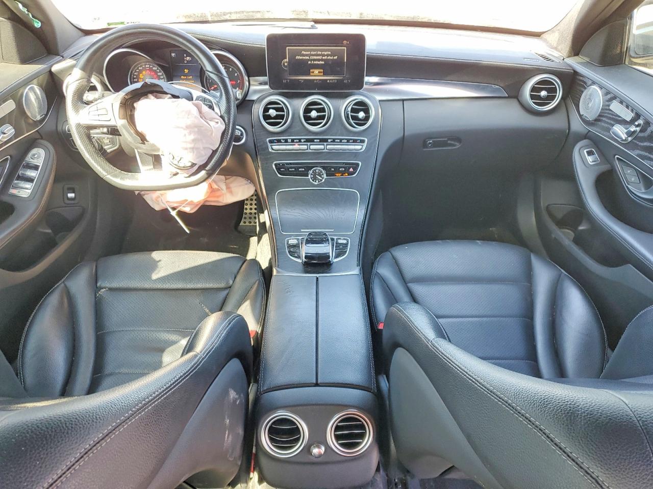 2015 Mercedes-benz C 300 Gray vin: 55SWF4JB2FU043036