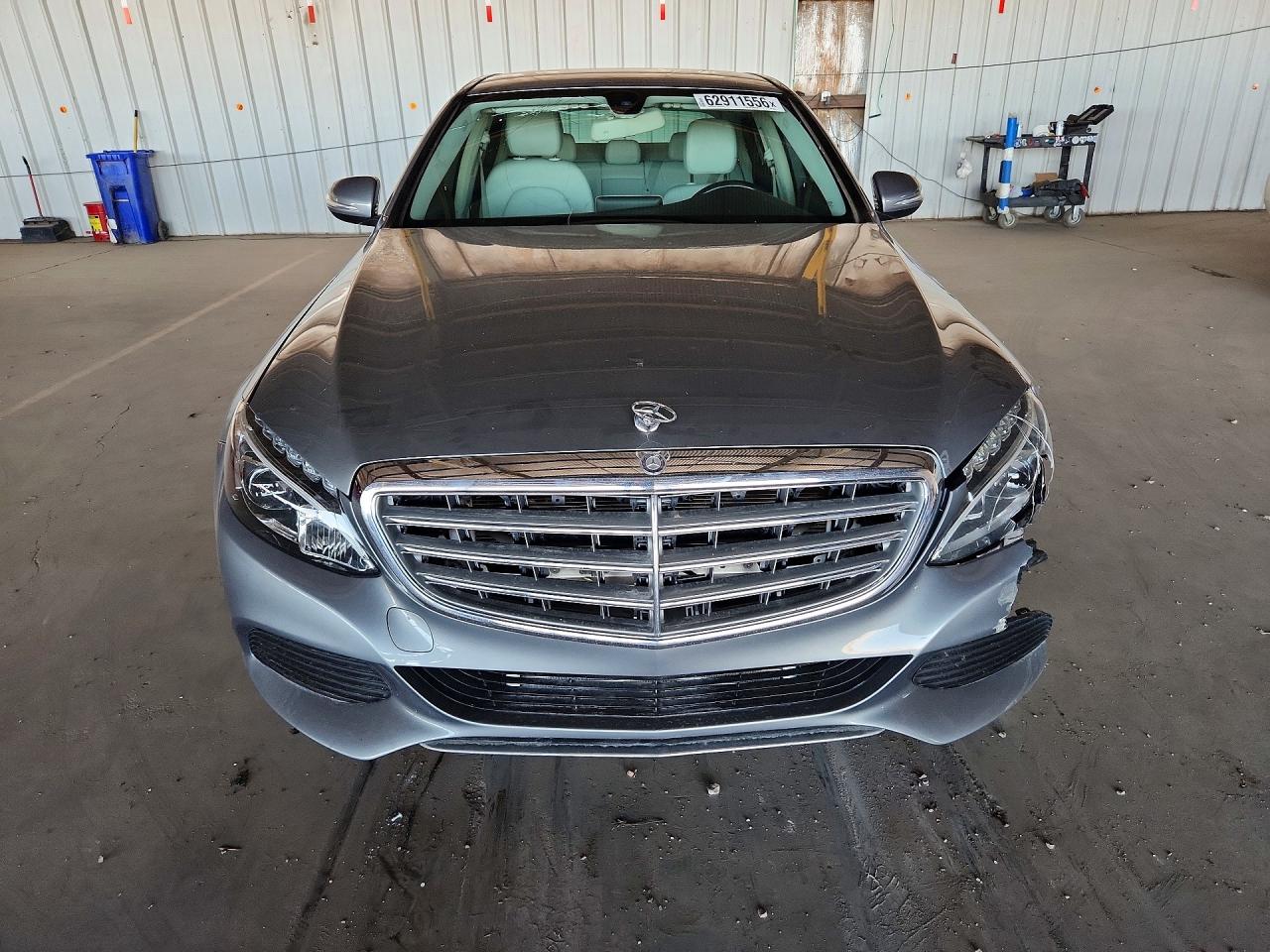 2015 Mercedes-benz C 300 Gray vin: 55SWF4JB2FU054781