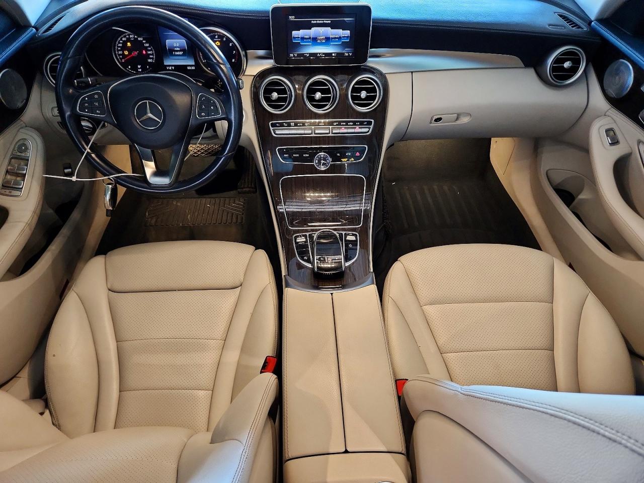 2015 Mercedes-benz C 300 Gray vin: 55SWF4JB2FU054781