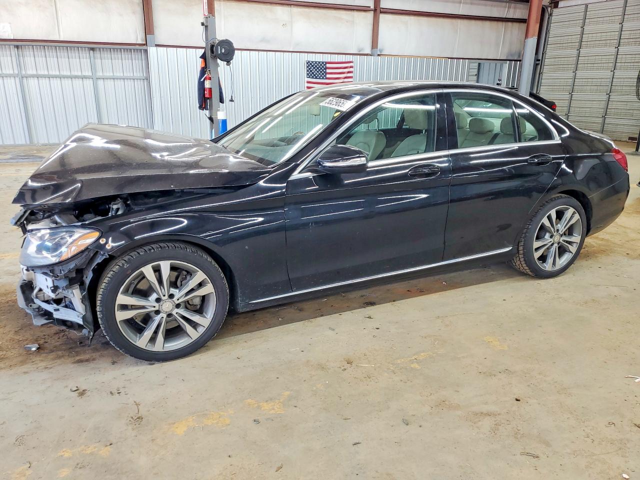 2015 Mercedes-benz C 300 Black vin: 55SWF4JB2FU055025