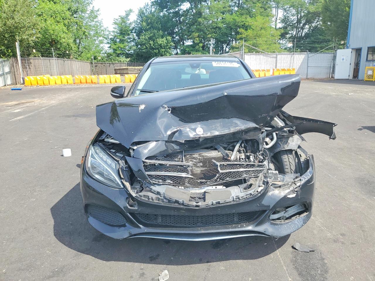 2015 Mercedes-benz C 300 Черный vin: 55SWF4JB2FU056966