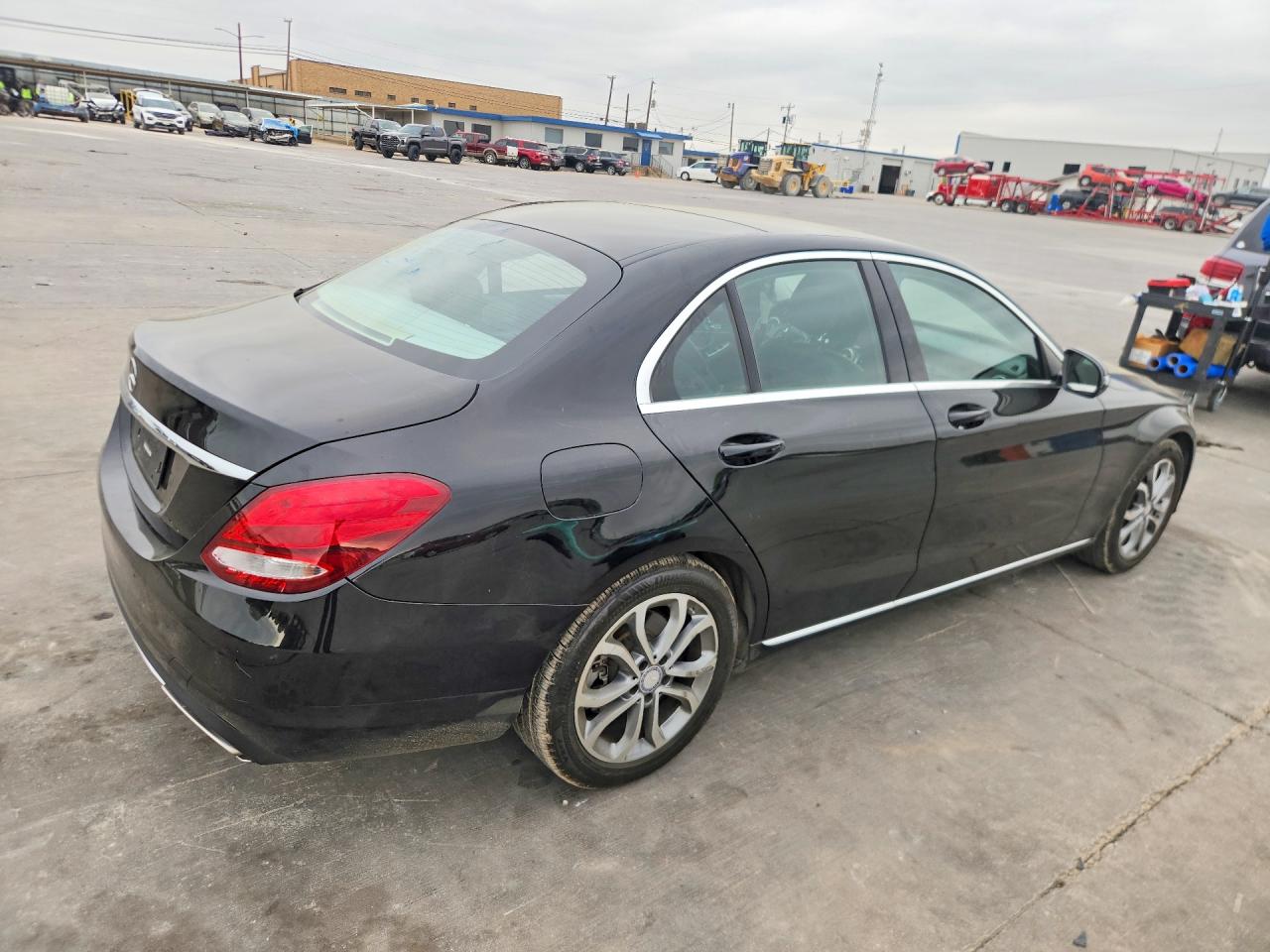 2017 Mercedes-benz C 300 Charcoal vin: 55SWF4JB2HU183851