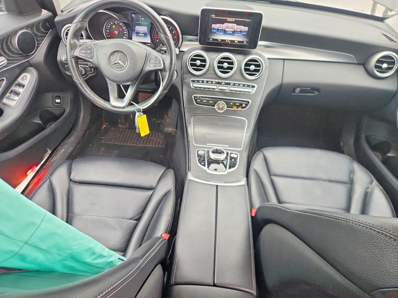 2017 Mercedes-benz C 300 Charcoal vin: 55SWF4JB2HU183851