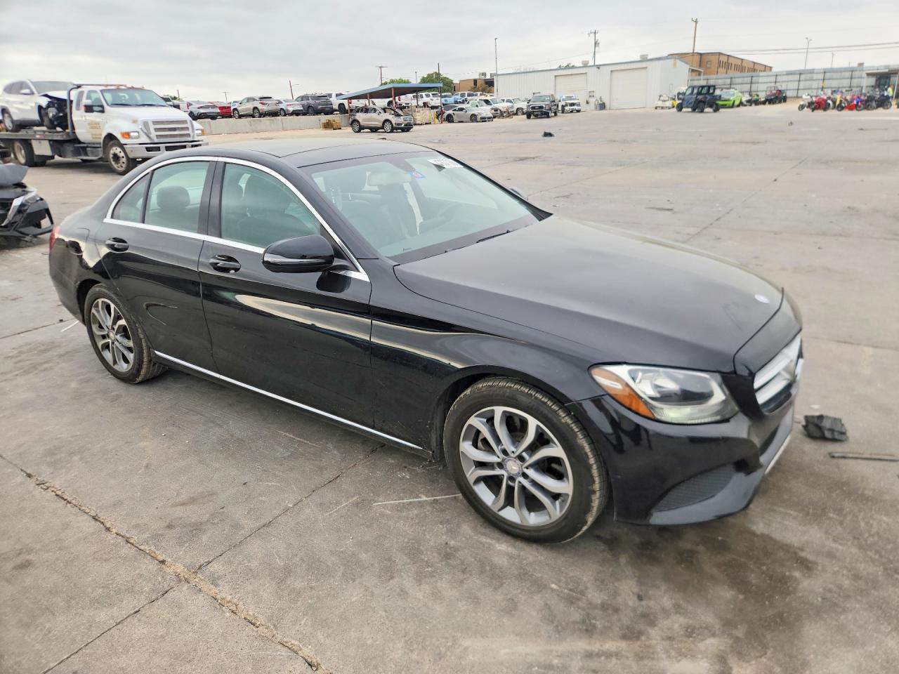 2017 Mercedes-benz C 300 Charcoal vin: 55SWF4JB2HU183851