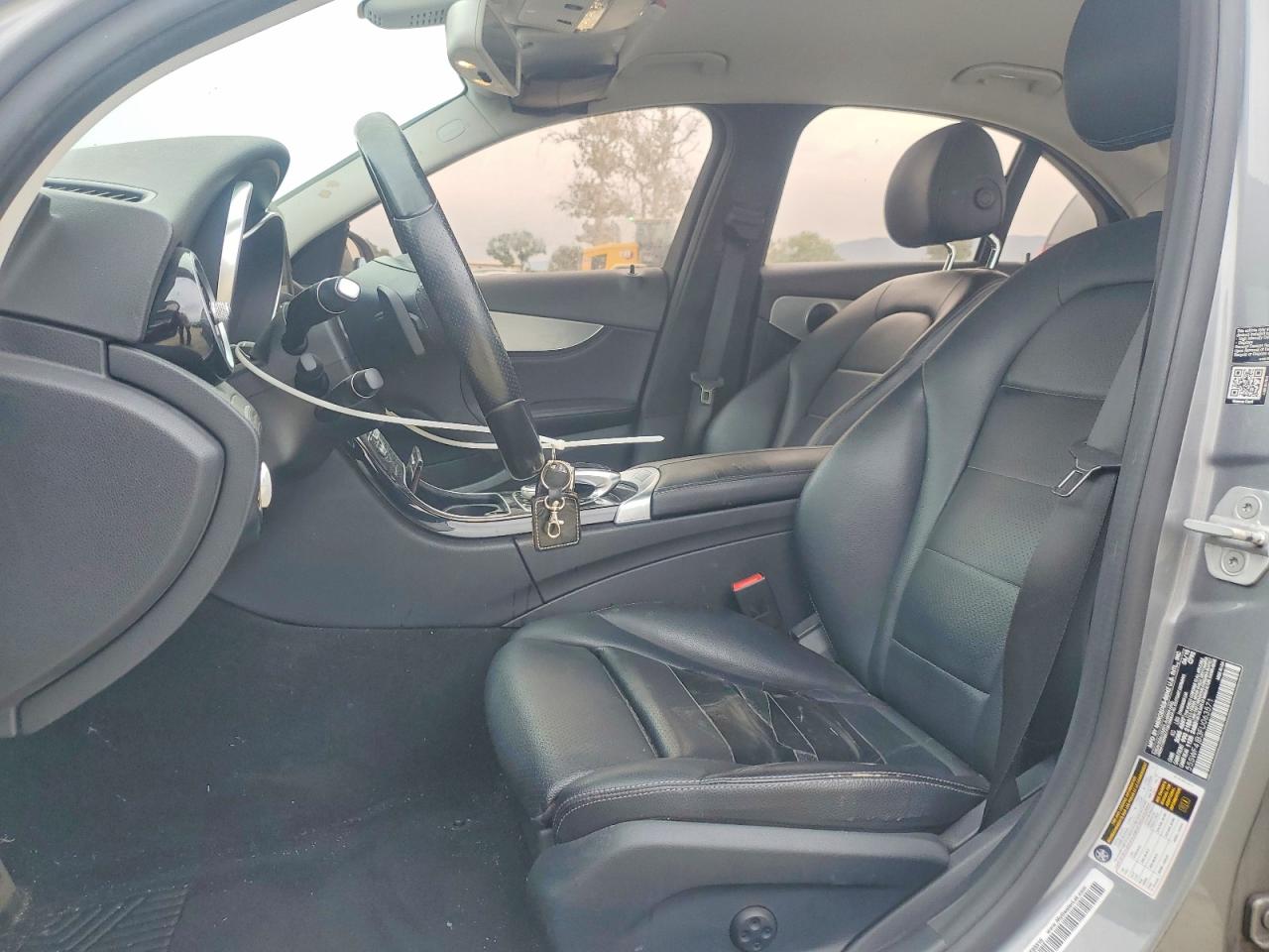 2015 Mercedes-benz C 300 Серый vin: 55SWF4JB3FU063571