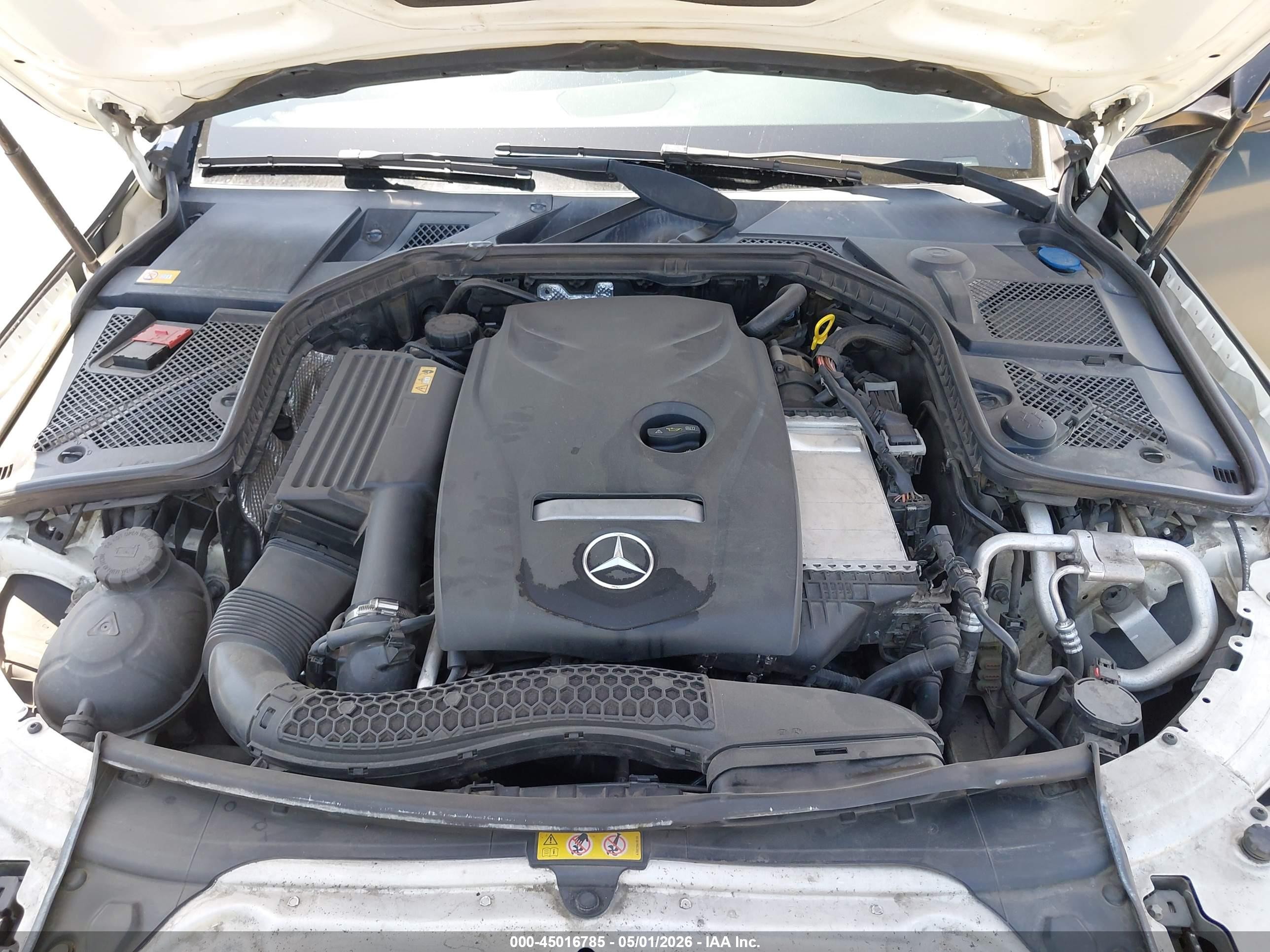 2015 Mercedes-benz C 300 Sport Black vin: 55SWF4JB3FU072657
