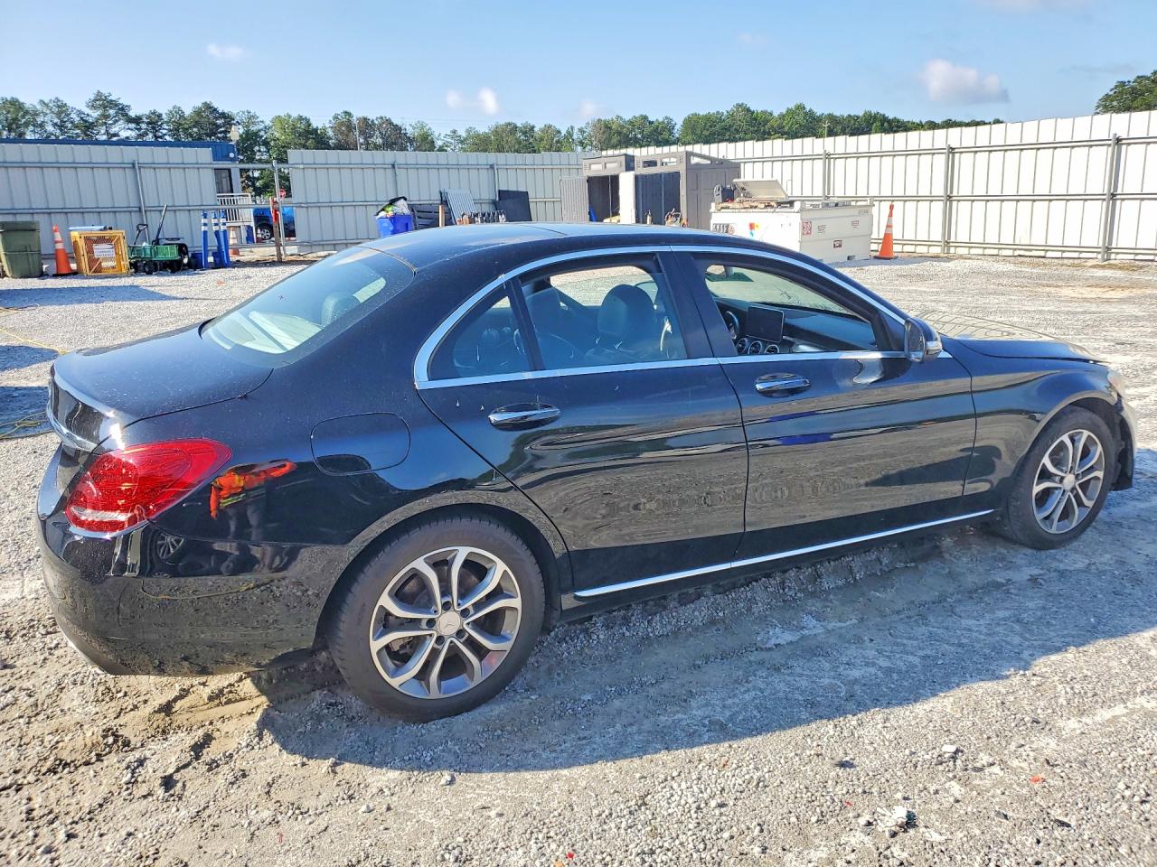 2015 Mercedes-benz C 300 Black vin: 55SWF4JB4FU050568