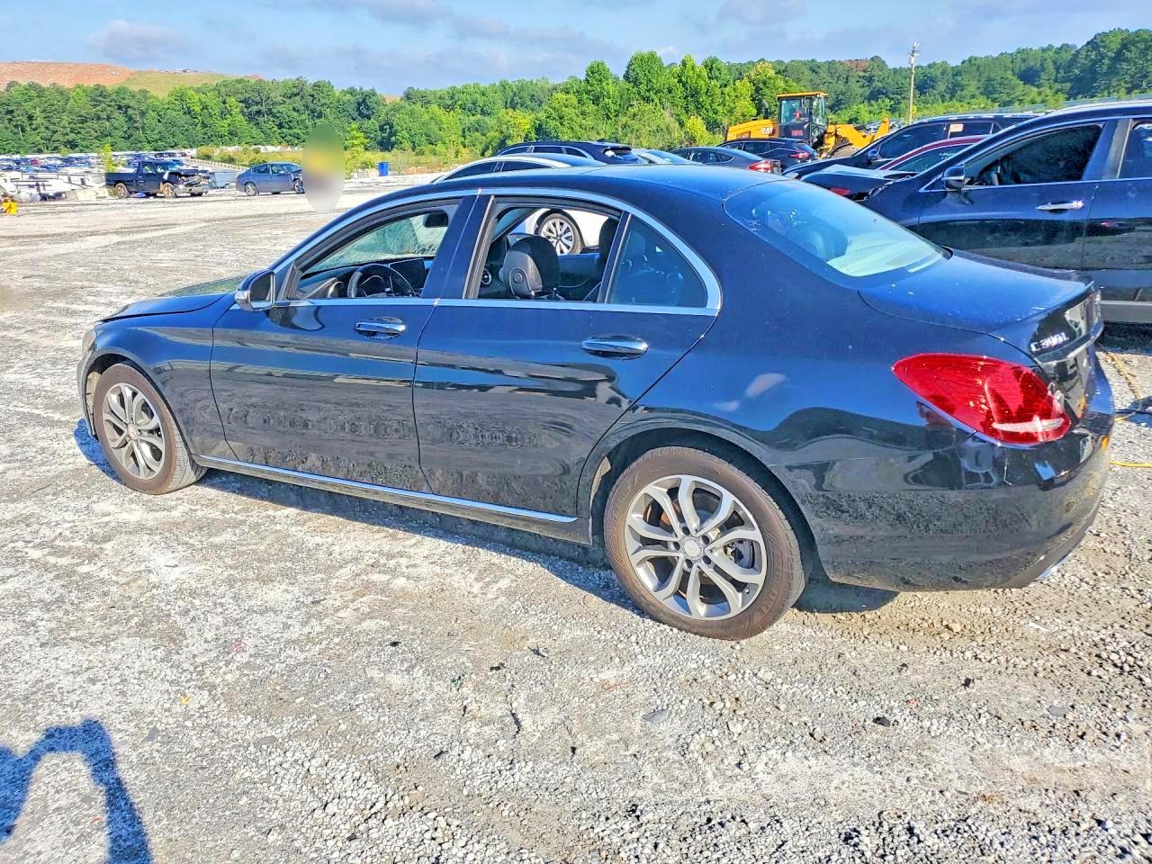 2015 Mercedes-benz C 300 Black vin: 55SWF4JB4FU050568