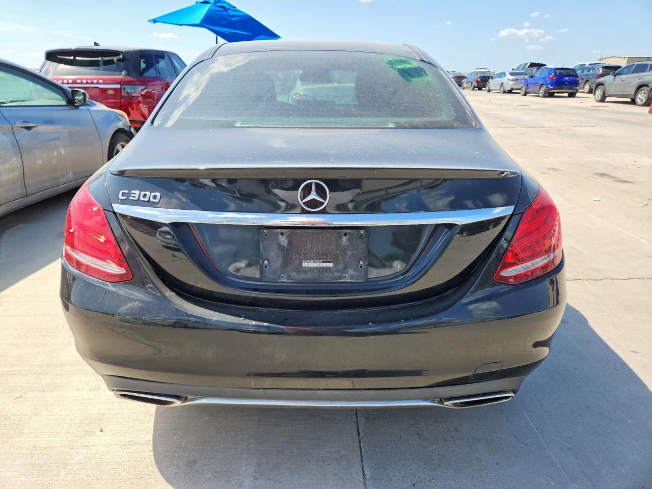 2015 Mercedes-benz C 300 Black vin: 55SWF4JB4FU068097