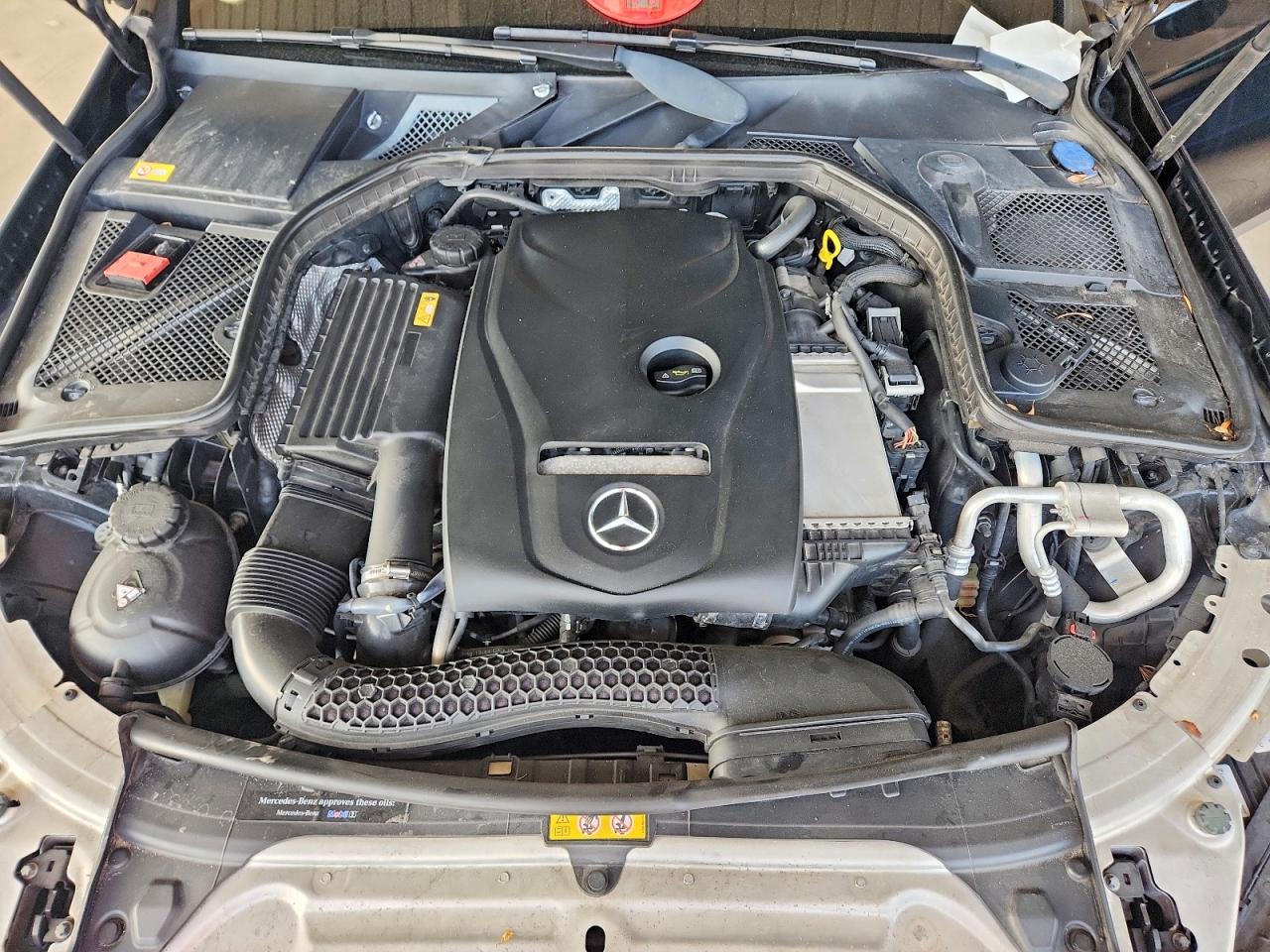2015 Mercedes-benz C 300 Black vin: 55SWF4JB4FU069413
